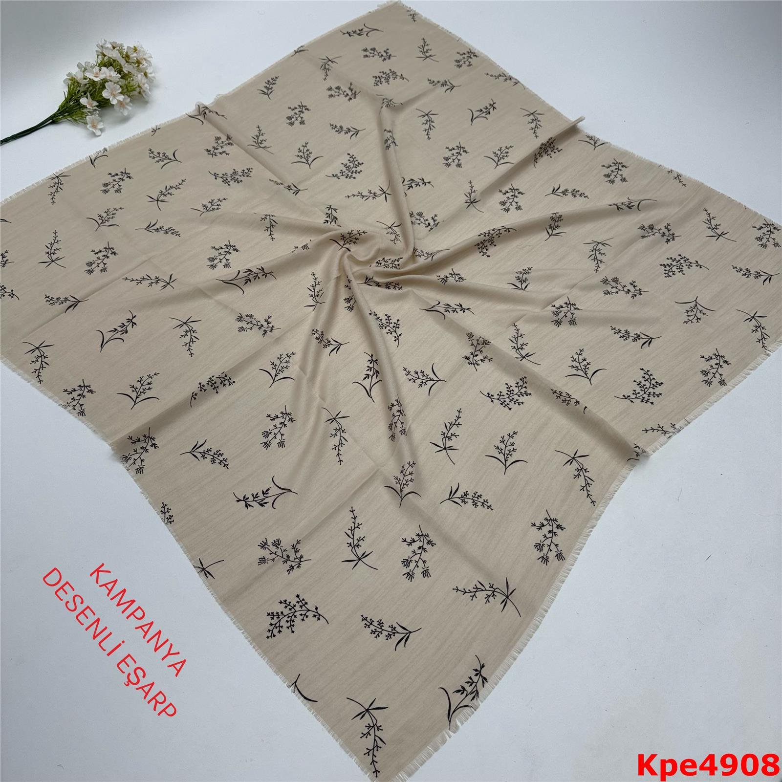 ZK-113 Kampanya Desenli Eşarp