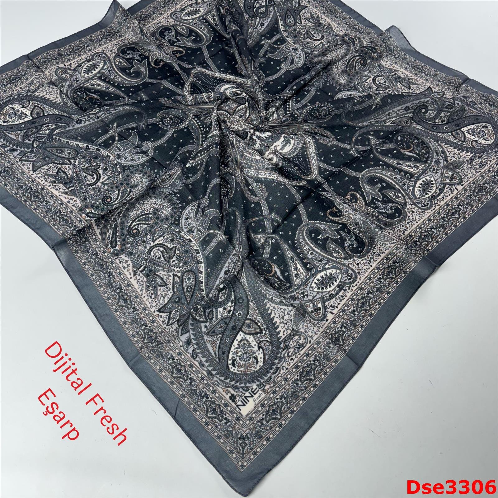 P-046 Dijital Fresh Eşarp