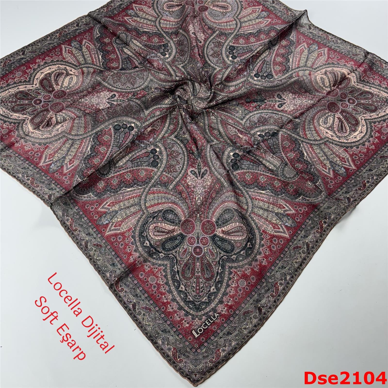 R-050 Locella El Dikişli Soft Eşarp