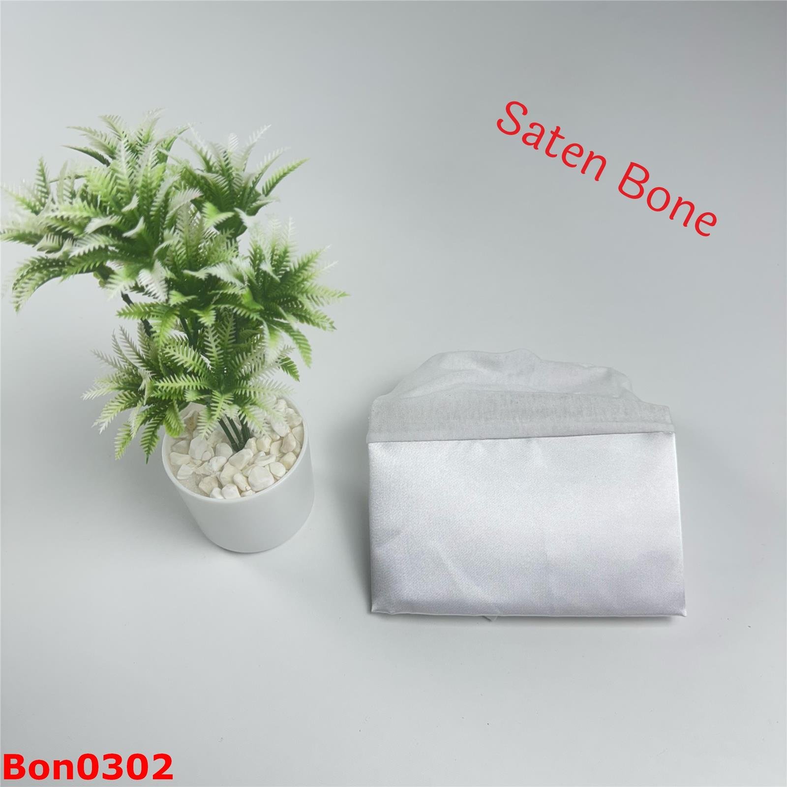 A-897 Bağlamalı Saten Bone