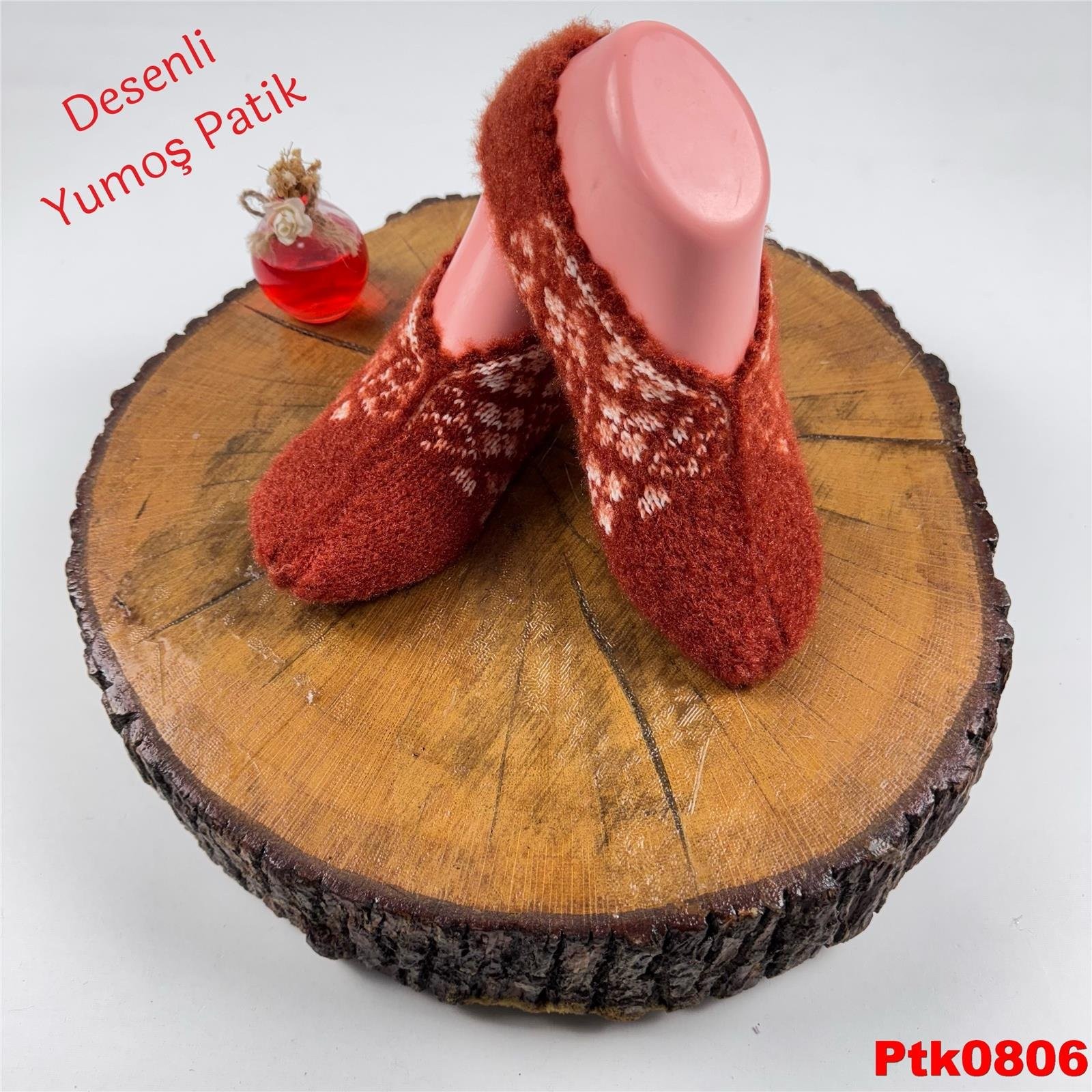 D-020 Desenli Yumoş Patik