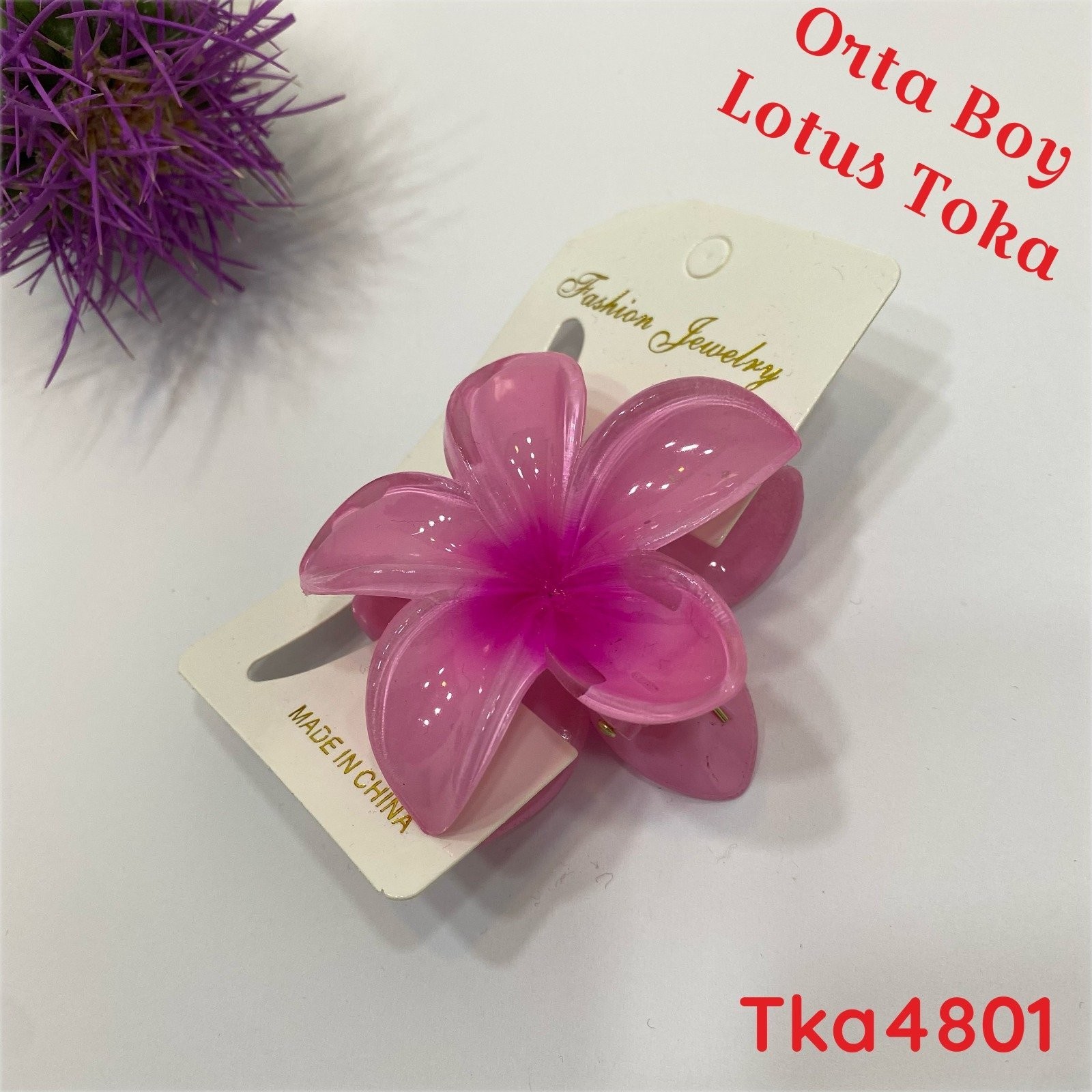 UC-094 Orta Boy Renkli Lotus Toka