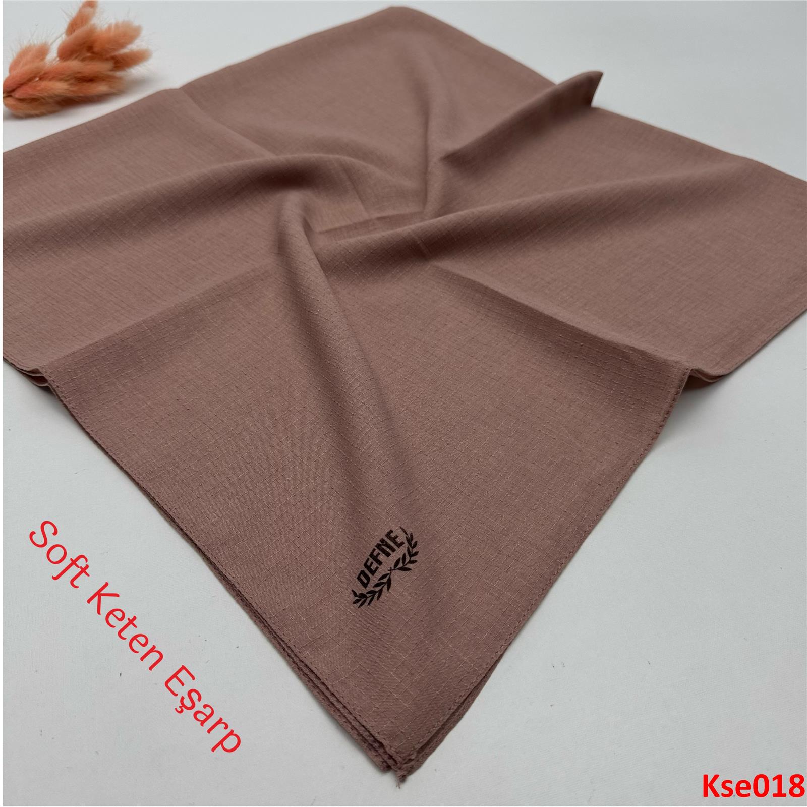 J-184 Soft Keten Eşarp