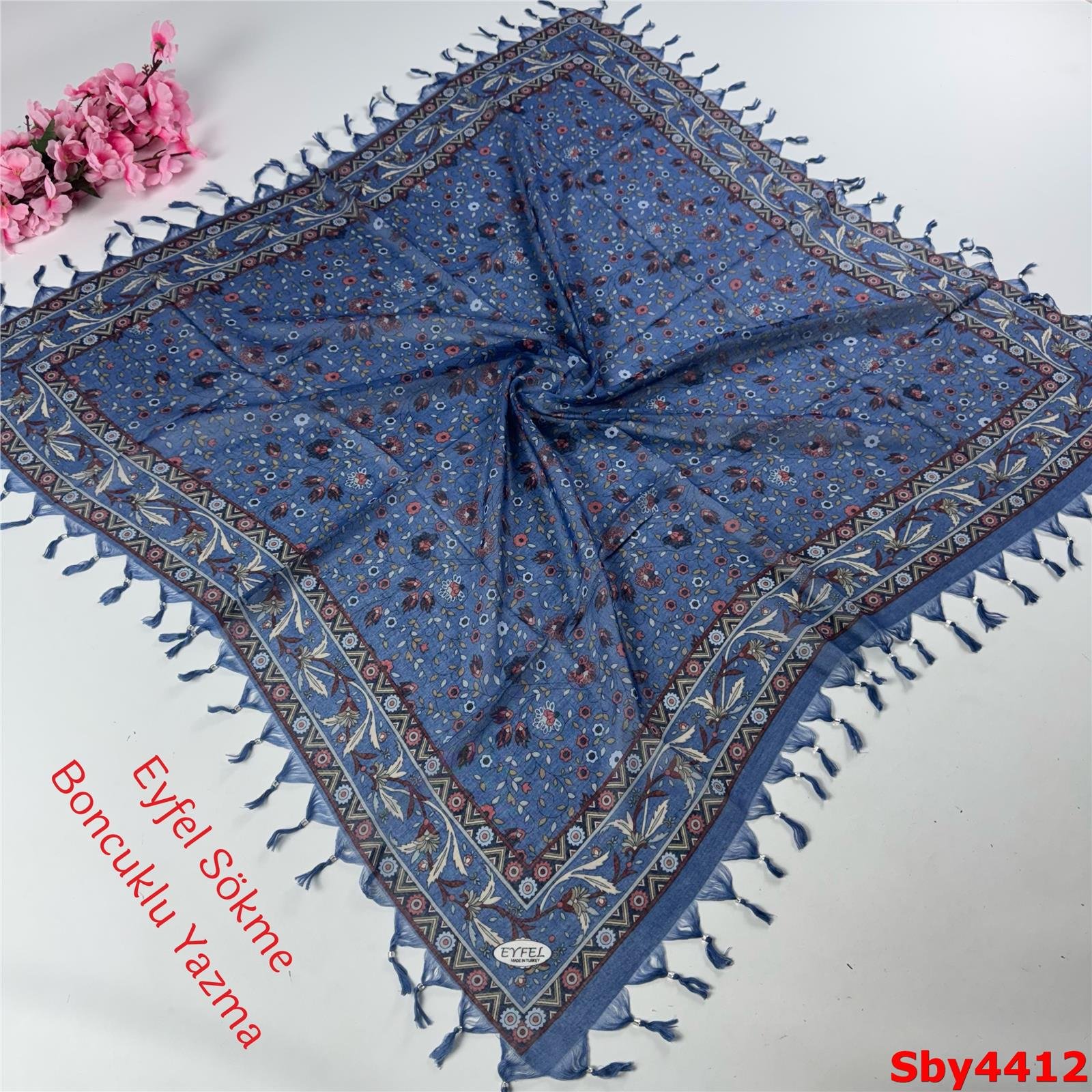 M-096  Eyfel Sökme Boncuklu Yazma