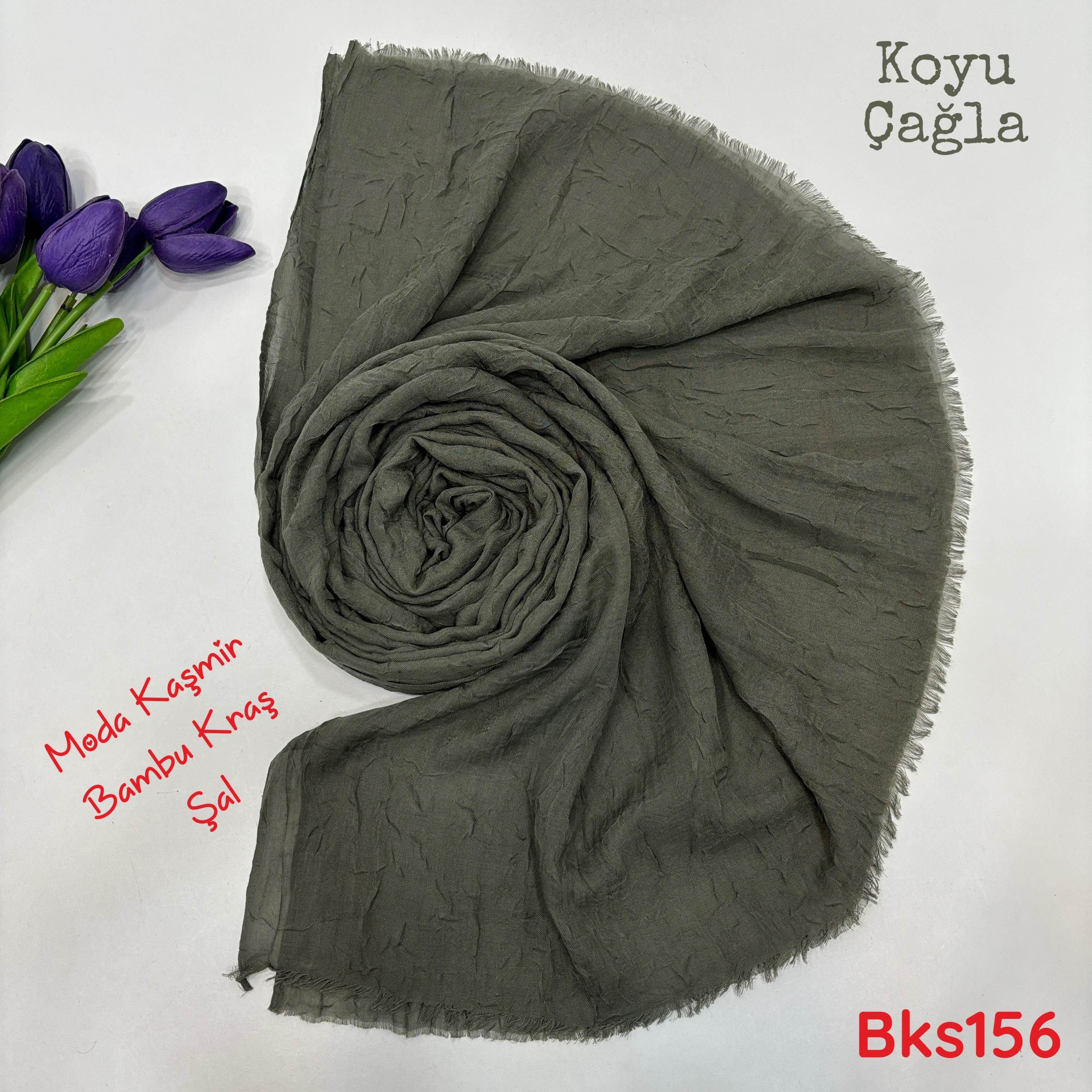 L-077 Moda Kaşmir Bambu Kraş Şal