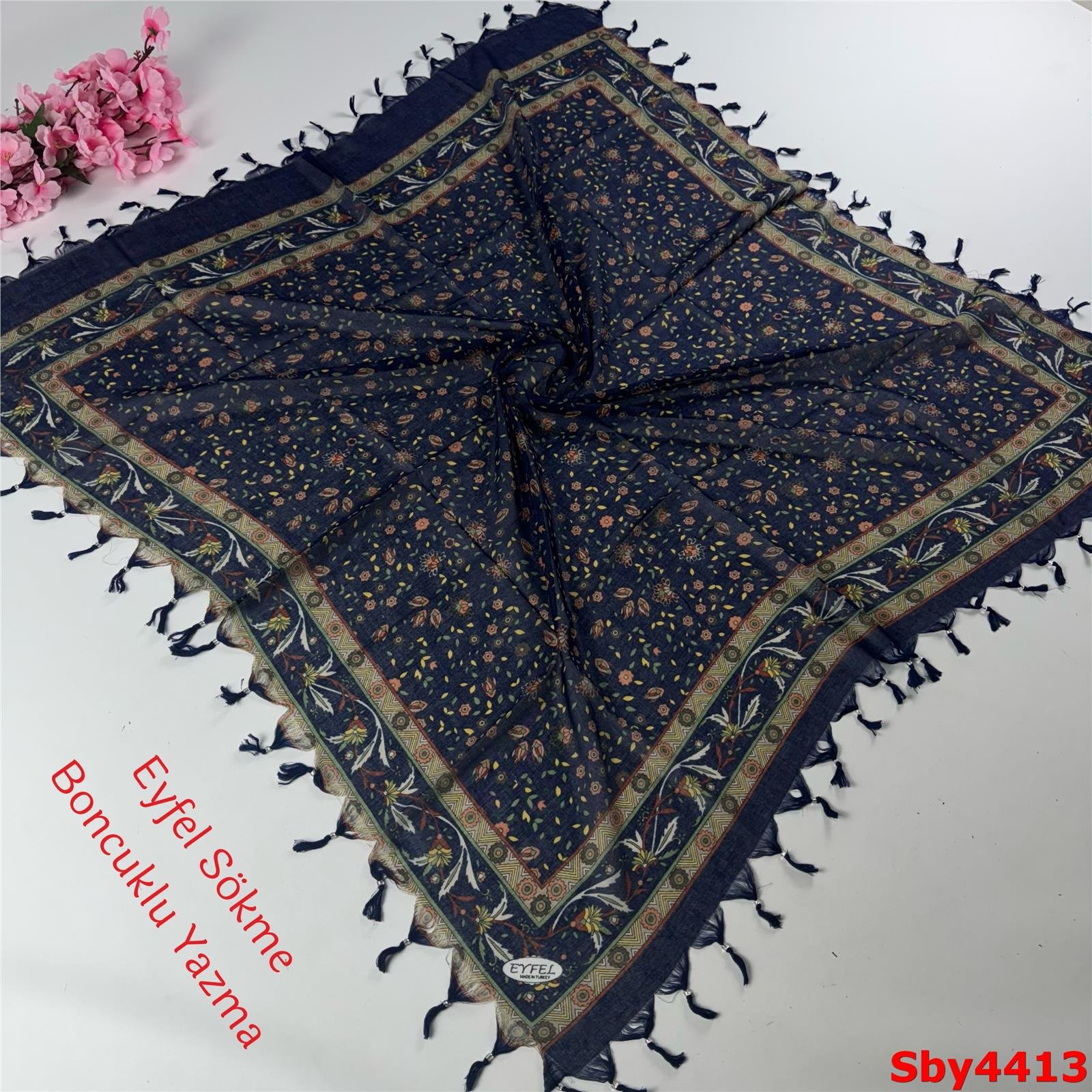 M-097  Eyfel Sökme Boncuklu Yazma