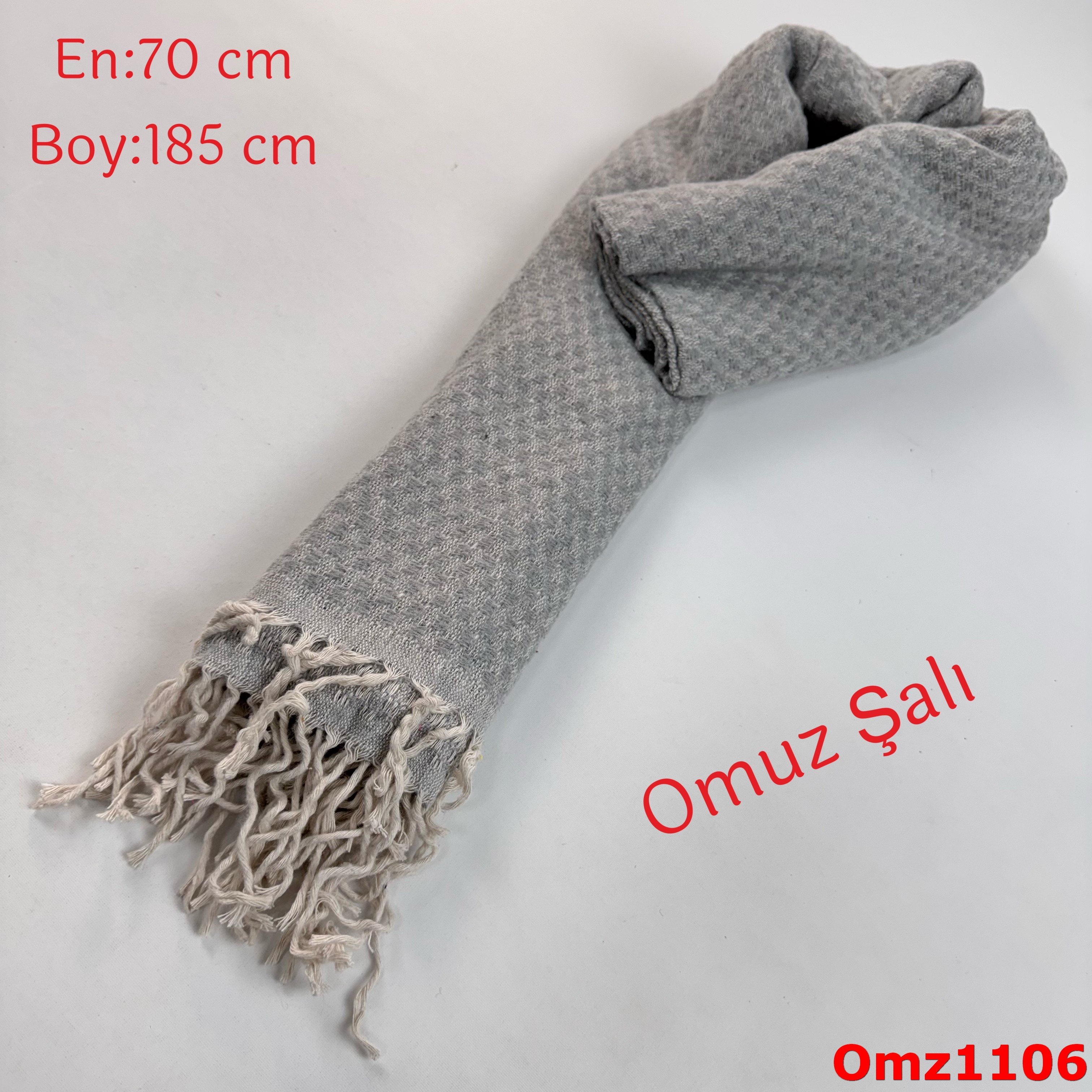 ZY-051 Düz Balıksırtı Omuz Şalı