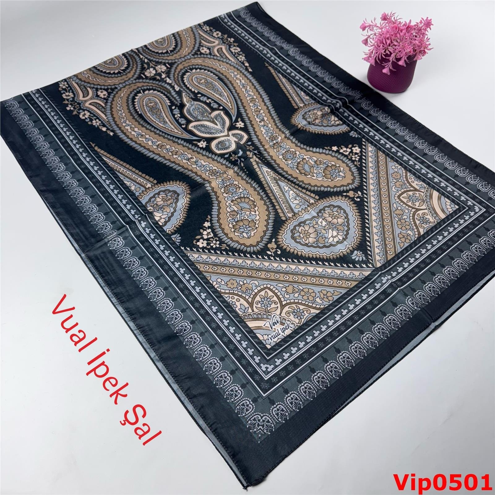 ZC-032 Vual İpek Şal
