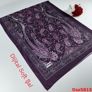 Y-061 Dijital Soft Şal