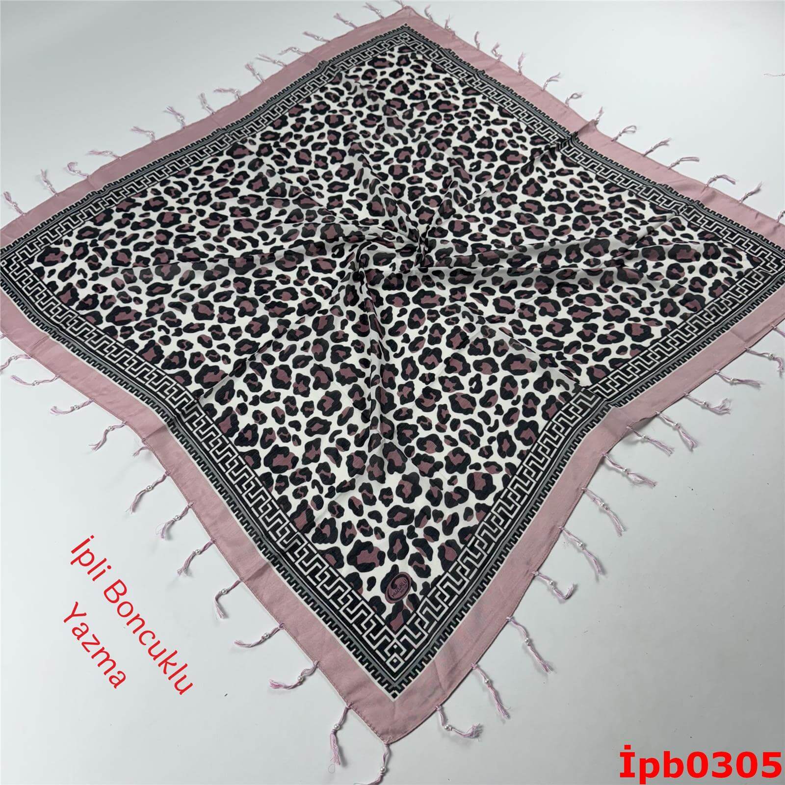 L-159 İpli Boncuklu Yazma