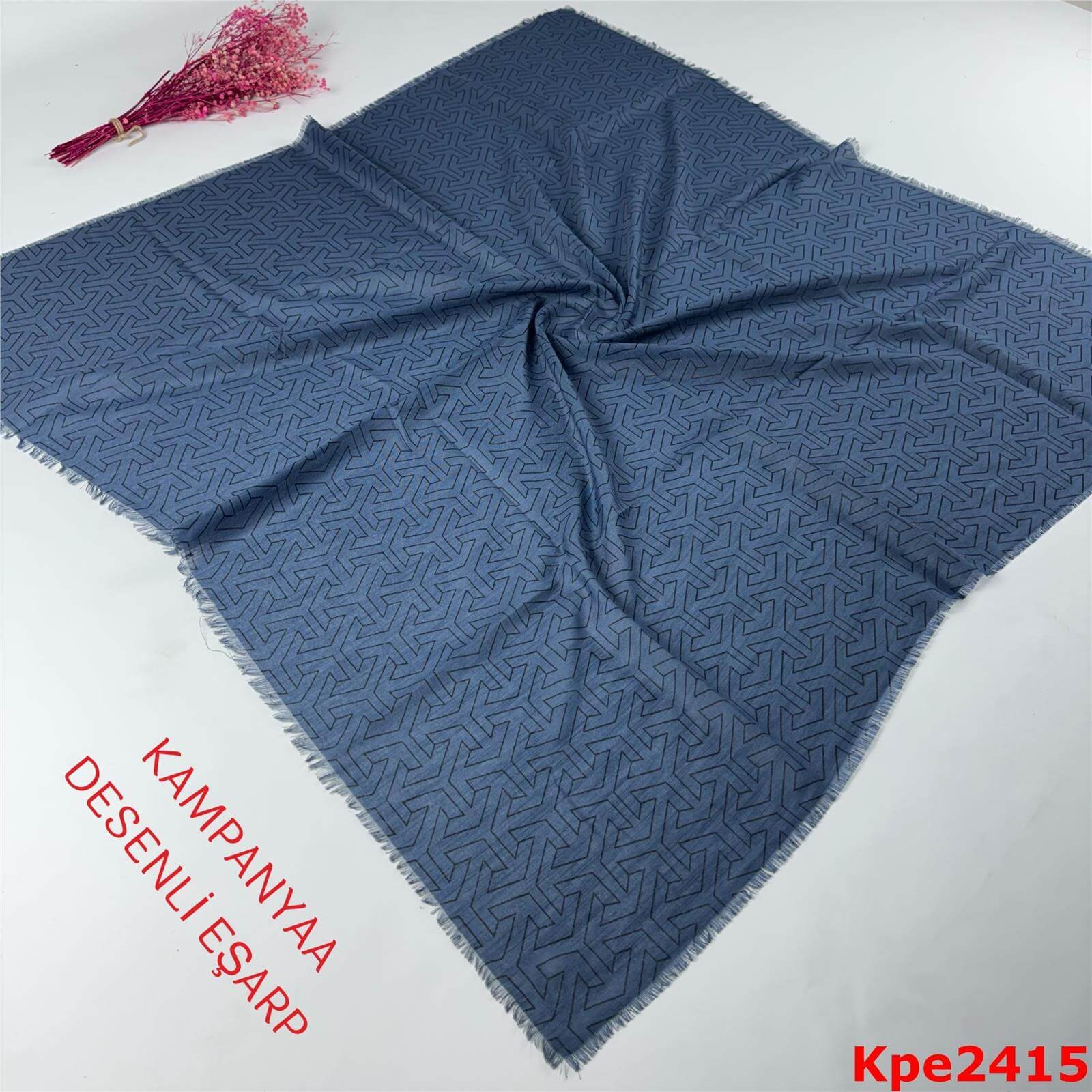 ZK-035 Kampanya Desenli Eşarp