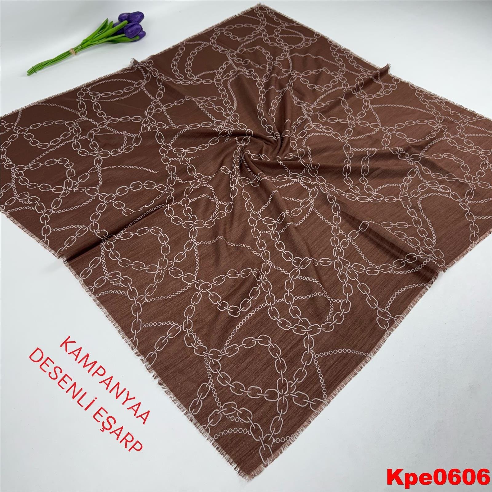 A-0206 Kampanya Desenli Eşarp