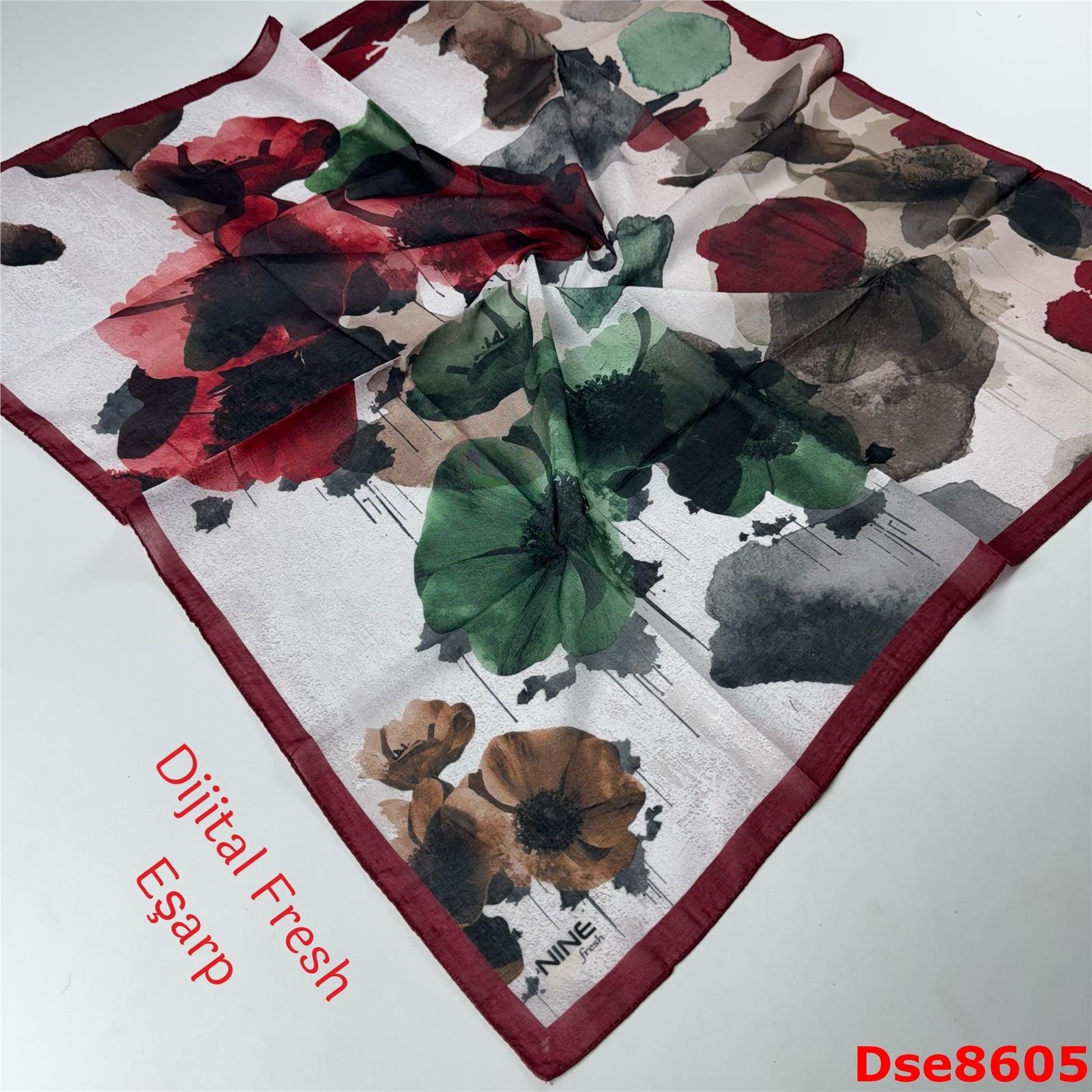 P-045 Dijital Fresh Eşarp