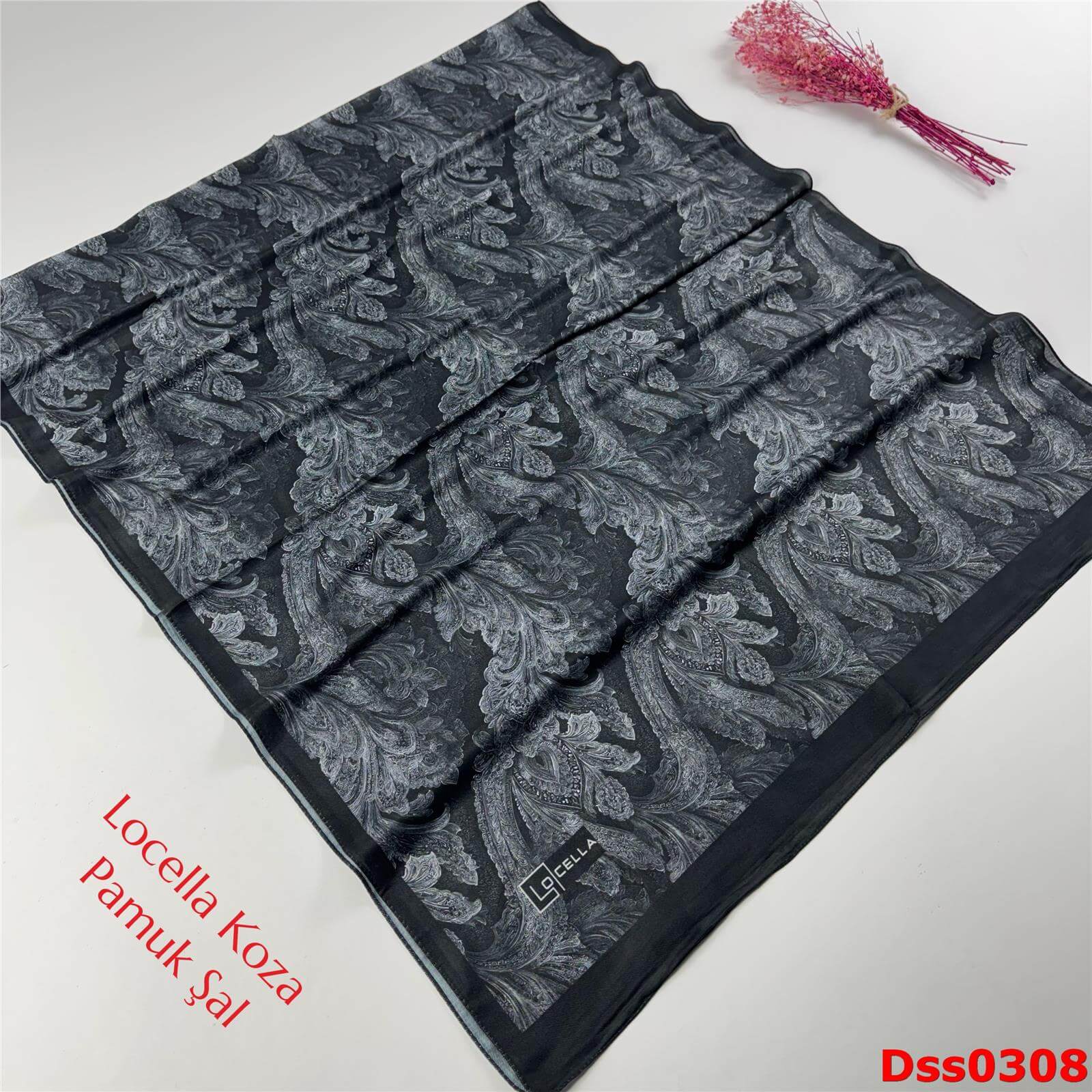 Y-109 Locella Koza Pamuk Şal