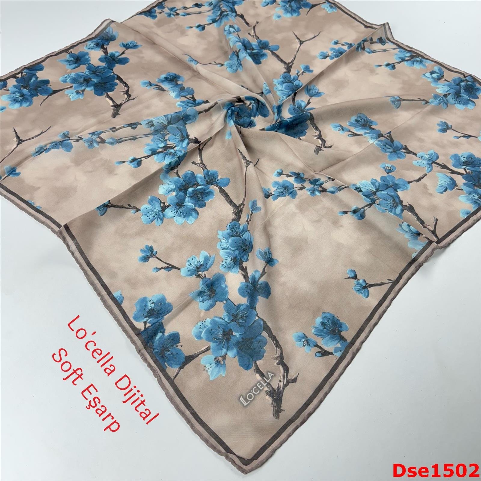 P-114 Locella El Dikişli Soft Eşarp