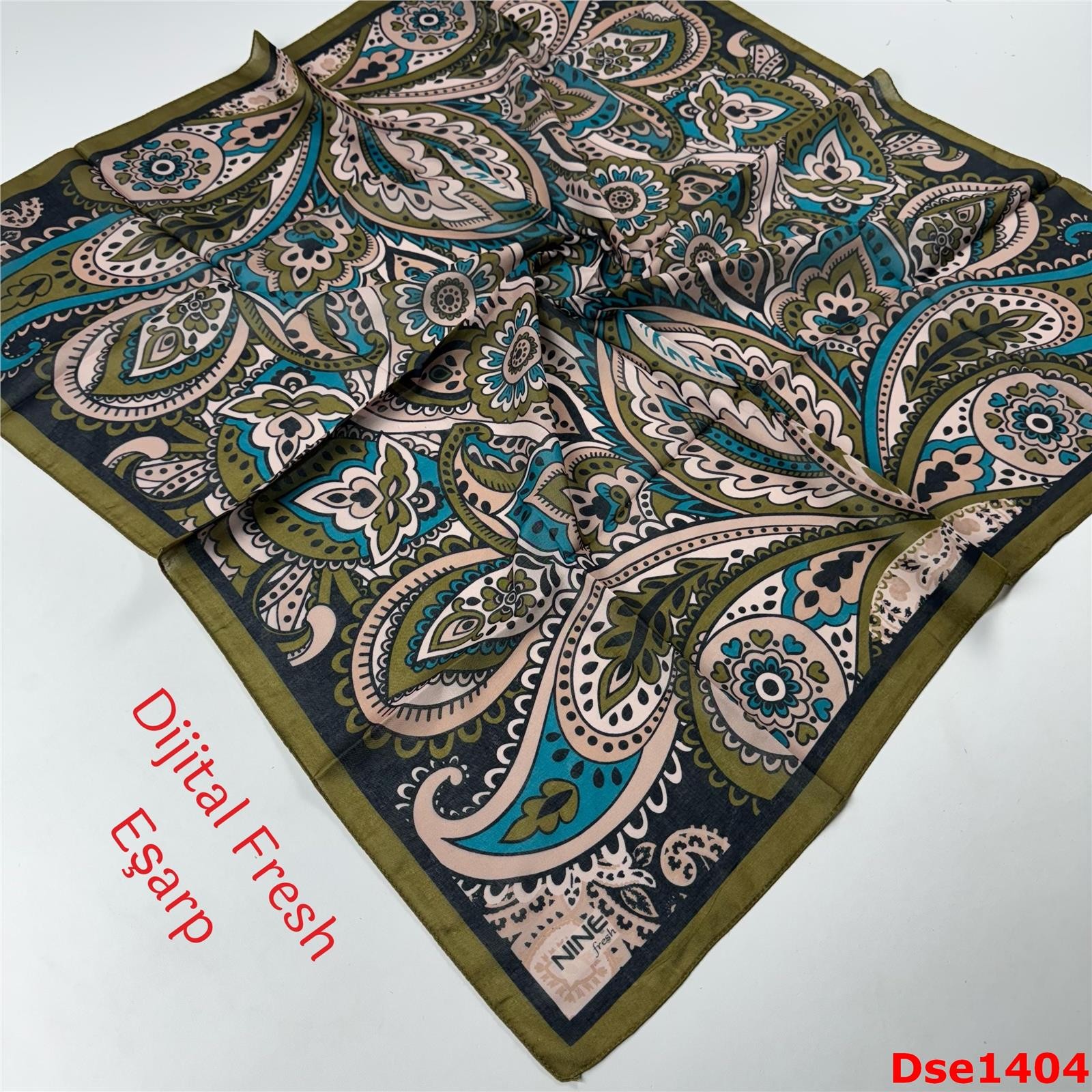 S-092  Dijital Fresh Eşarp
