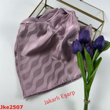 RA-101 Jakarlı İpeksi Eşarp