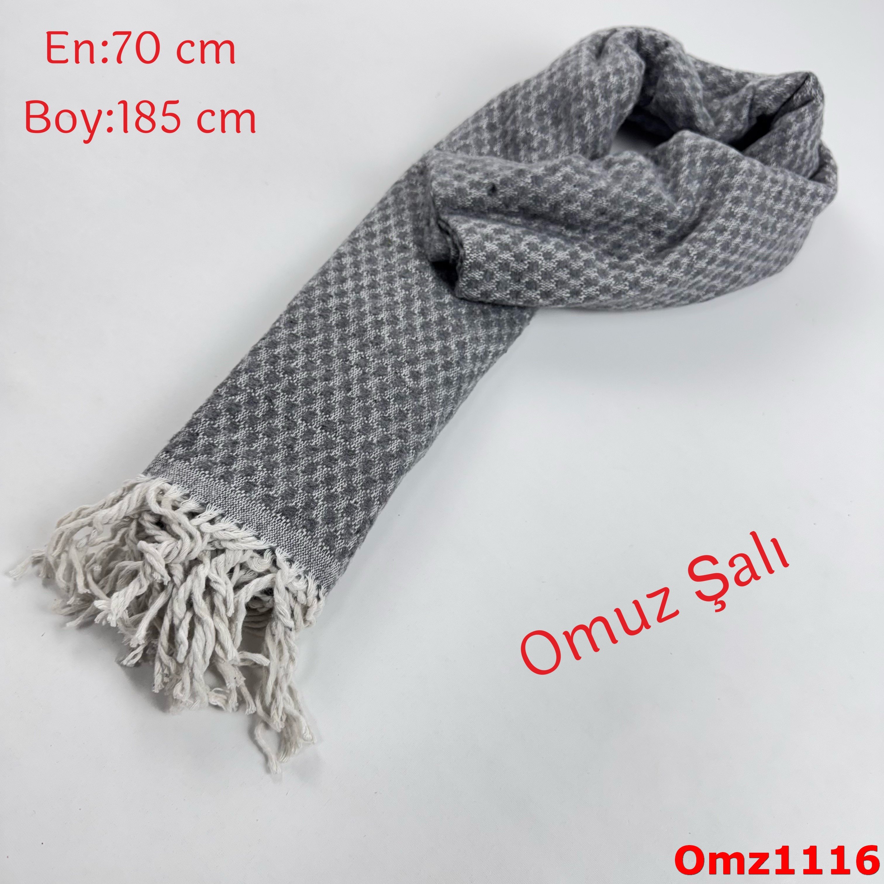 ZY-061 Düz Balıksırtı Omuz Şalı