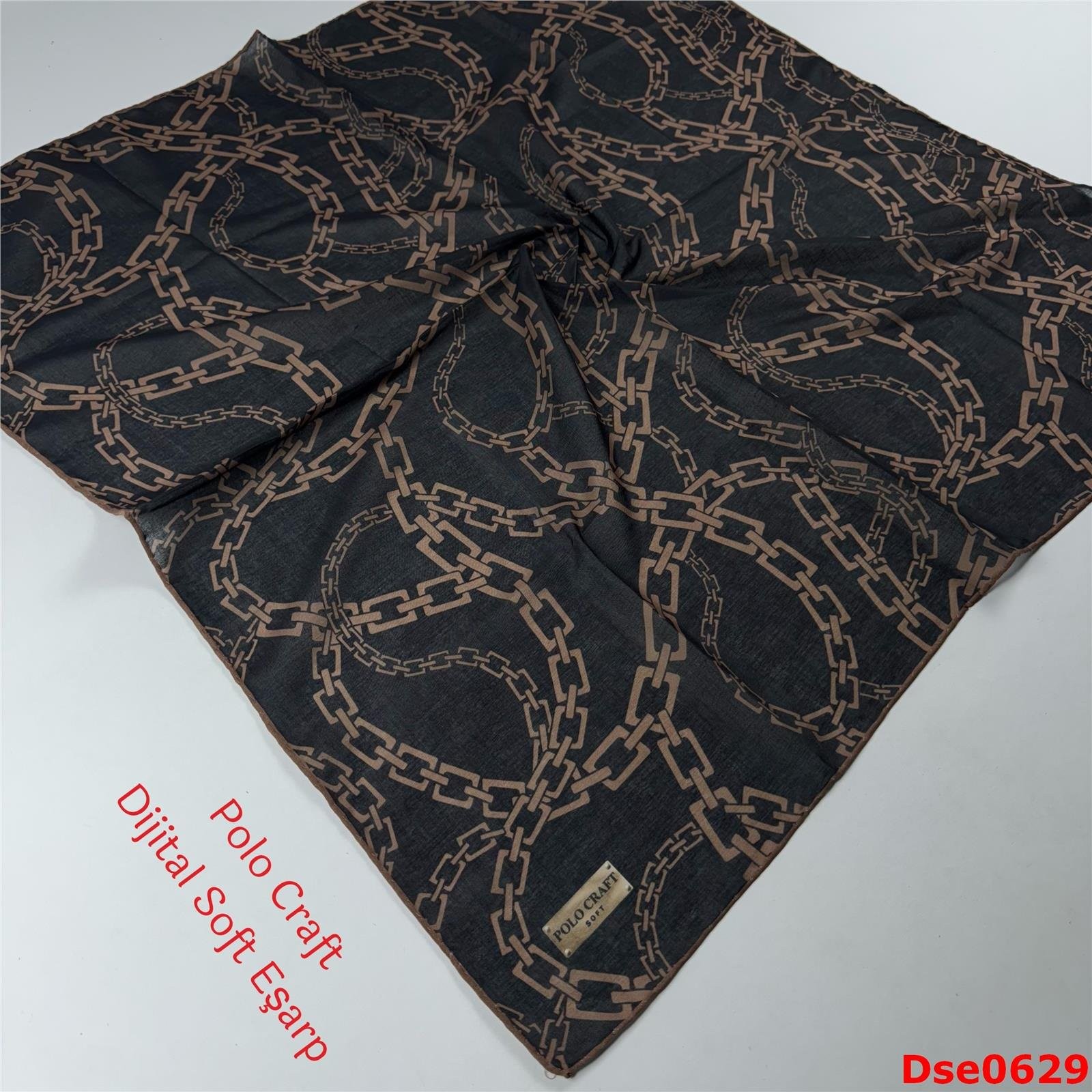 R-133 Polo Craft Dijital Soft Eşarp