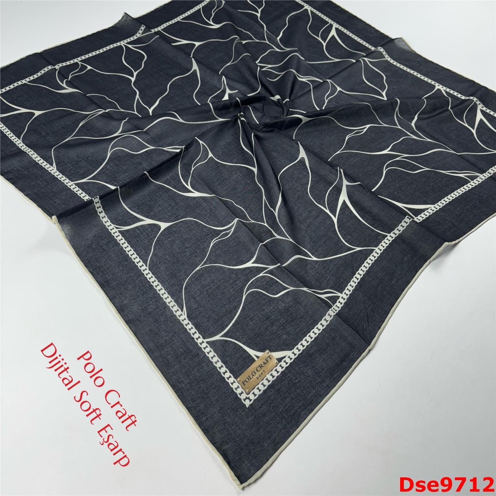 T-072 Polo Craft Dijital Soft Eşarp
