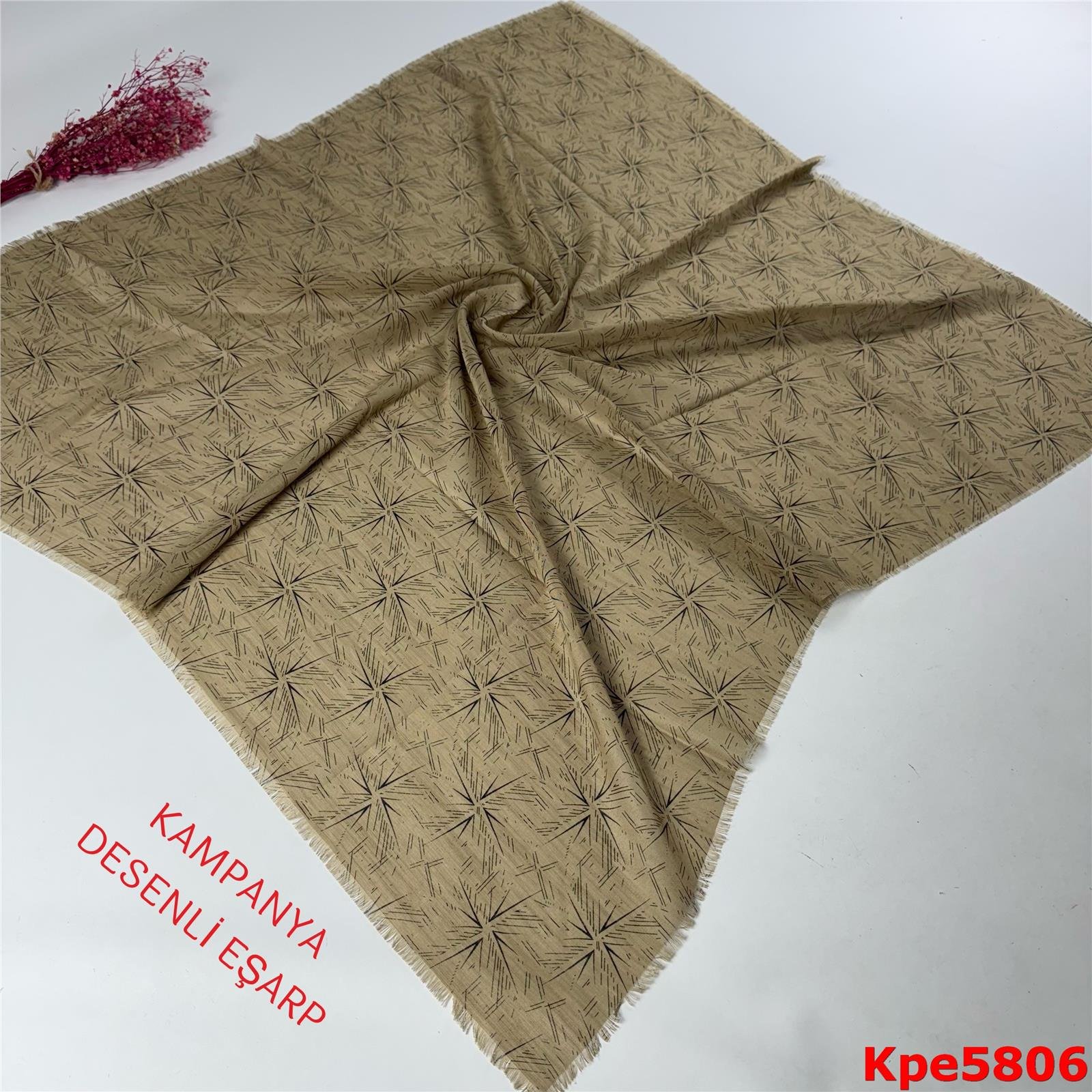 ZK-033 Kampanya Desenli Eşarp