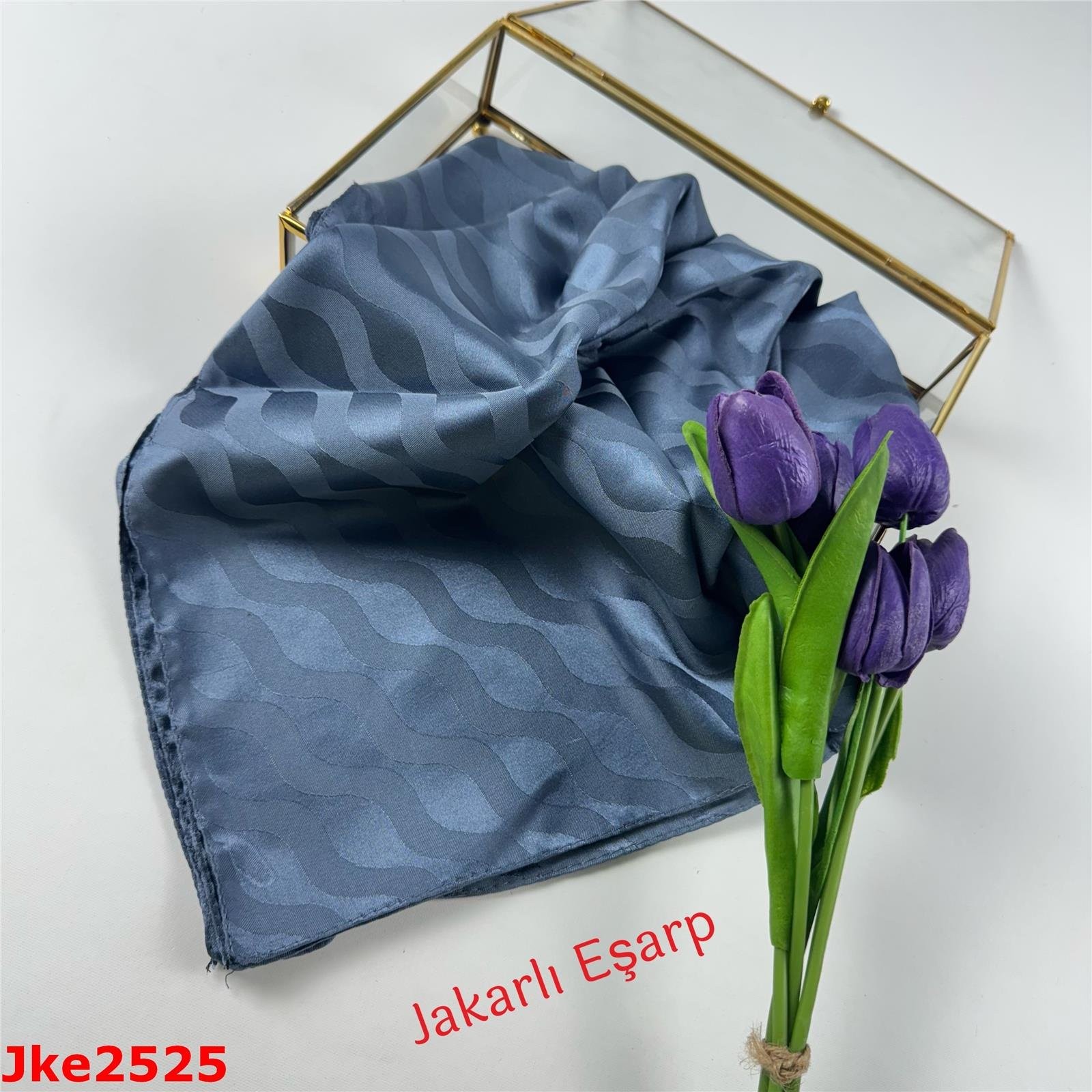 RA-119 Jakarlı İpeksi Eşarp