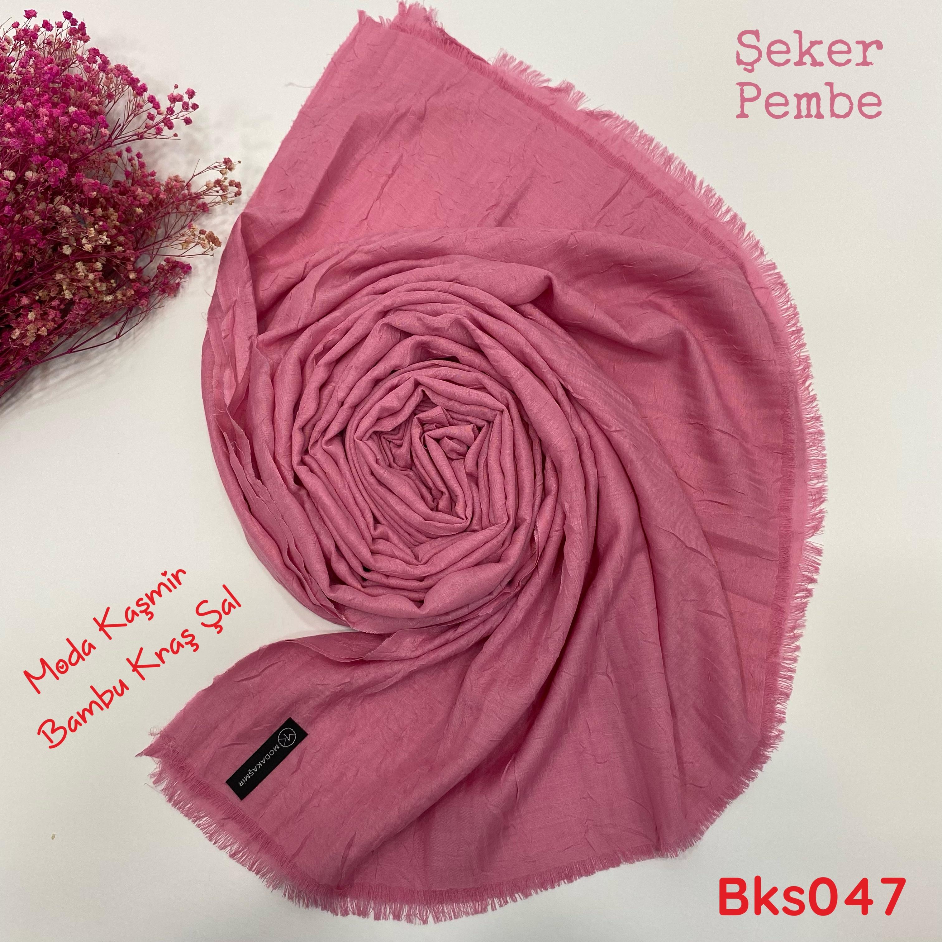 V-051 Moda Kaşmir Bambu Kraş Şal