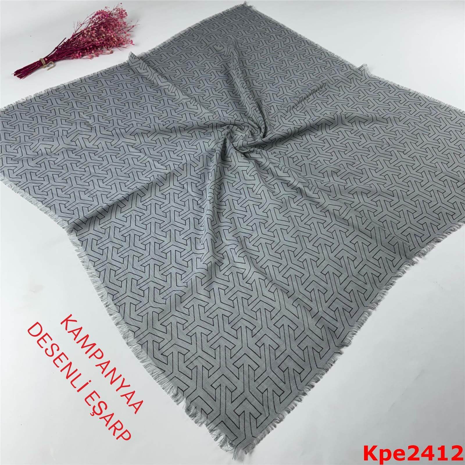 ZK-032 Kampanya Desenli Eşarp