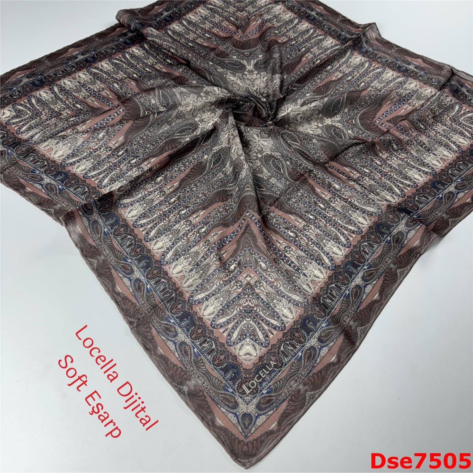 P-015 Locella El Dikişli Soft Eşarp
