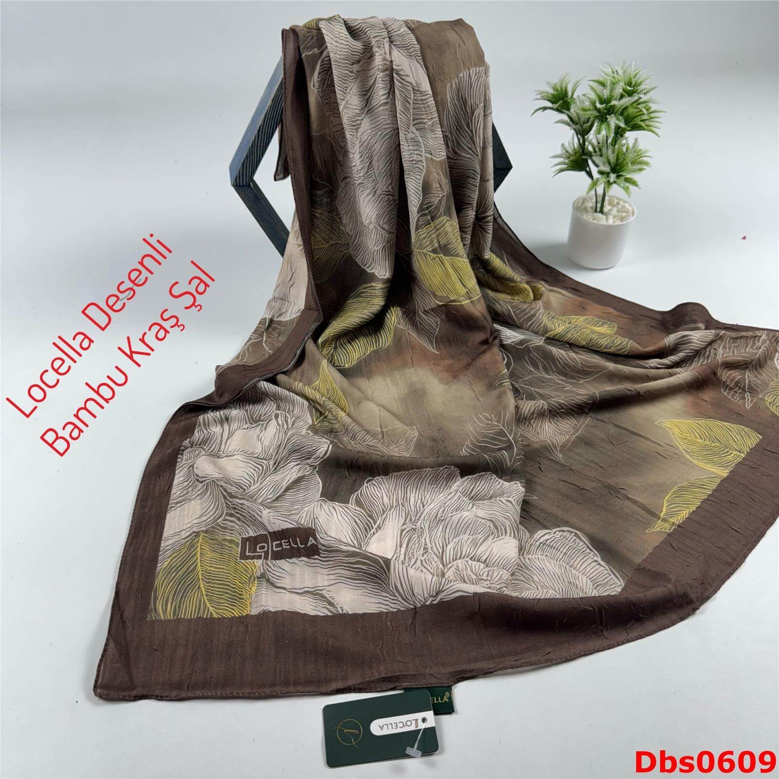 ZC-117 Locella Desenli Bambu Kraş Şal