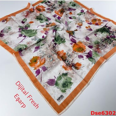 R-009 Dijital Fresh Eşarp