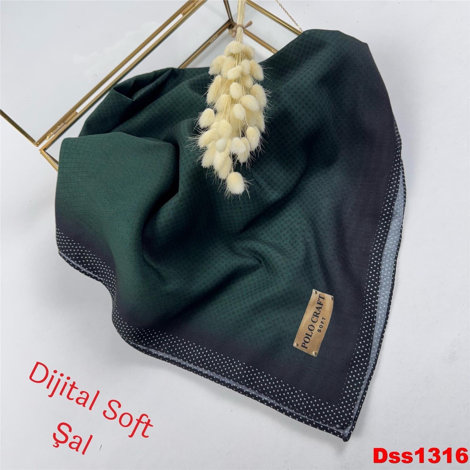 N-083 Polo Craft Dijital Soft Şal