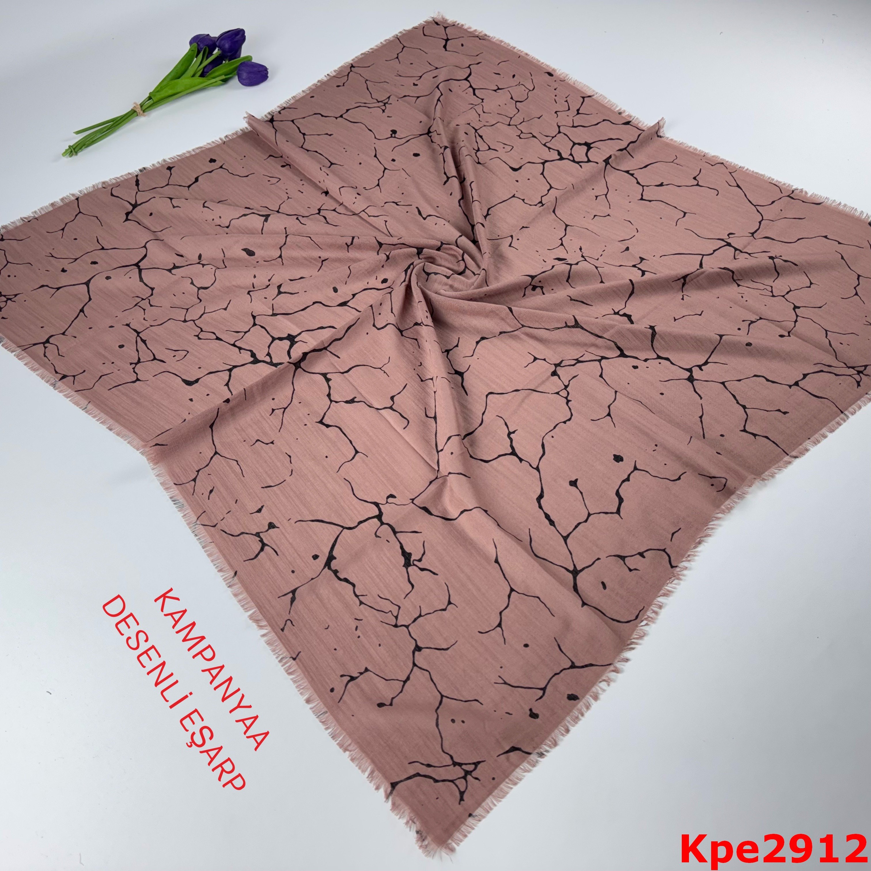 ZK-062 Kampanya Desenli Eşarp