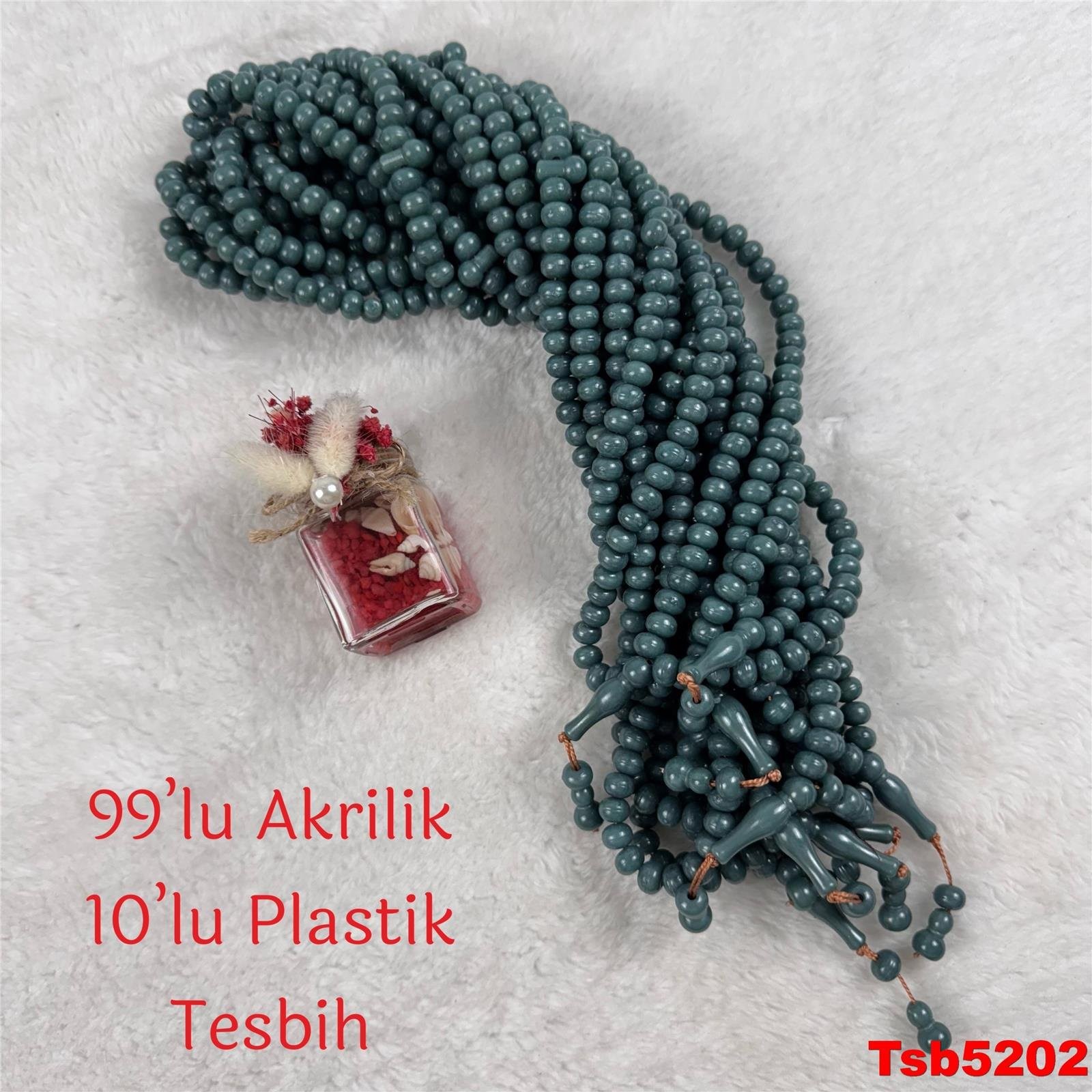 V-178 10'lu Akrilik 99luk Tesbih