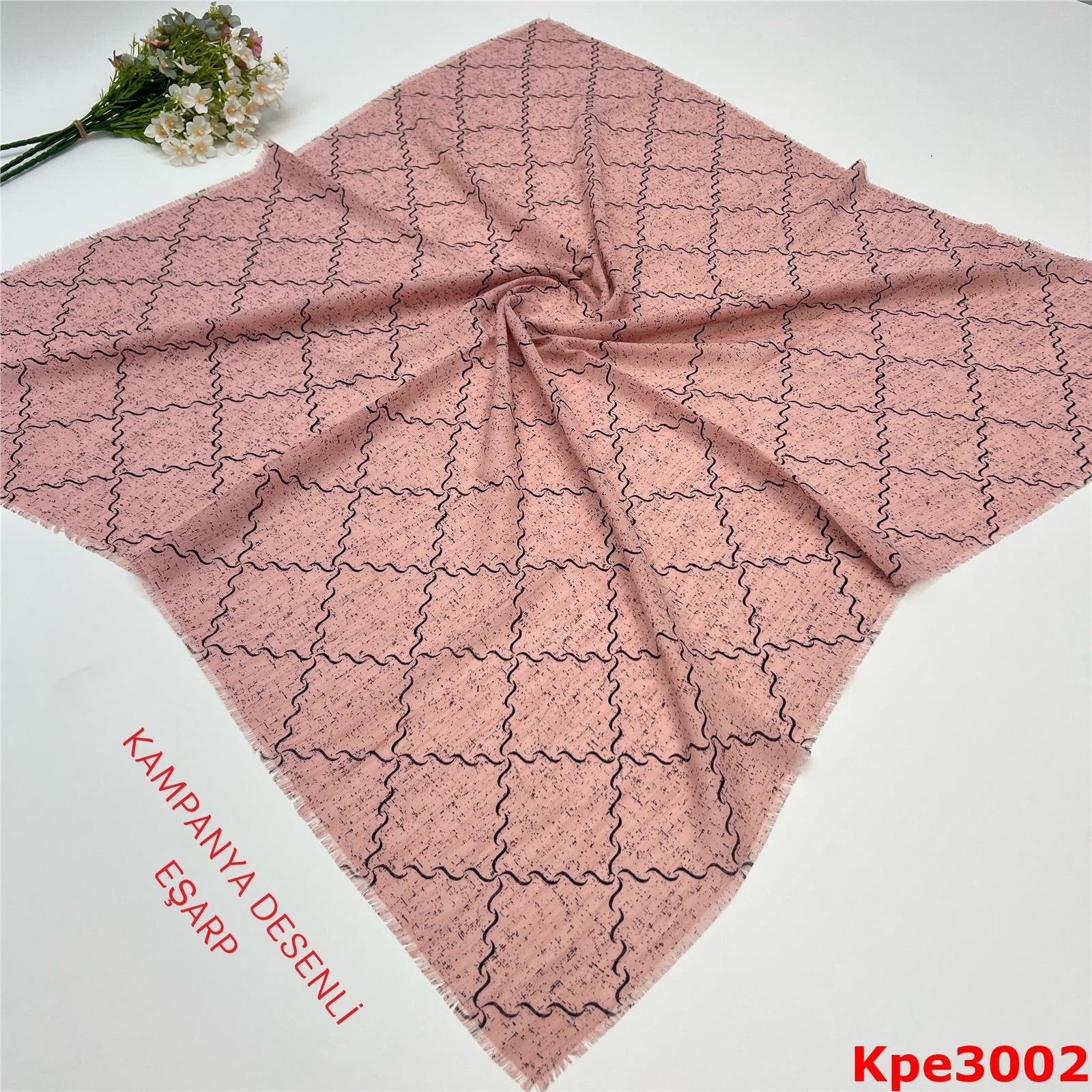ZK-080 Kampanya Desenli Eşarp