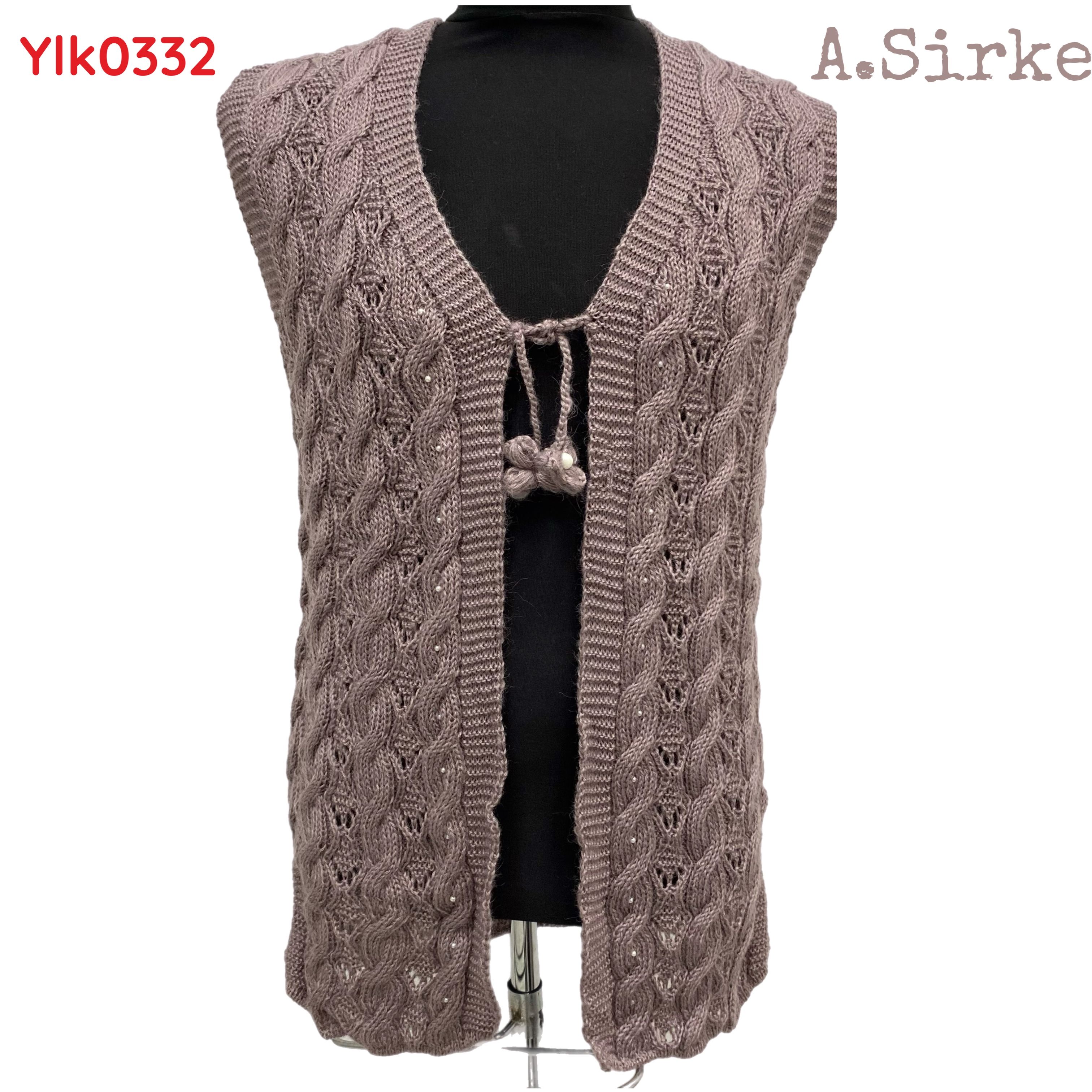 Z-192 Alize Angora Simsiz Yelek