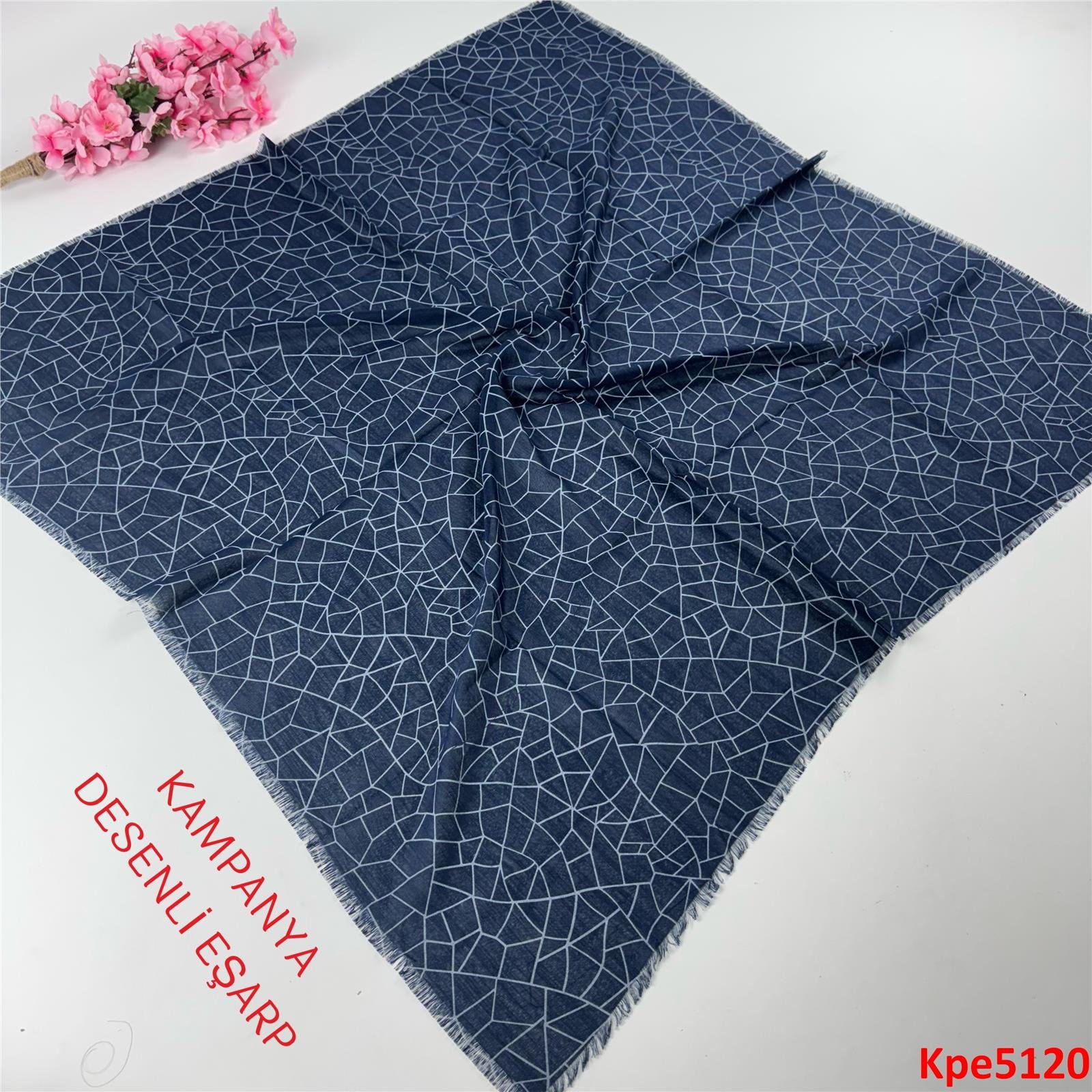 ZK-061 Kampanya Desenli Eşarp