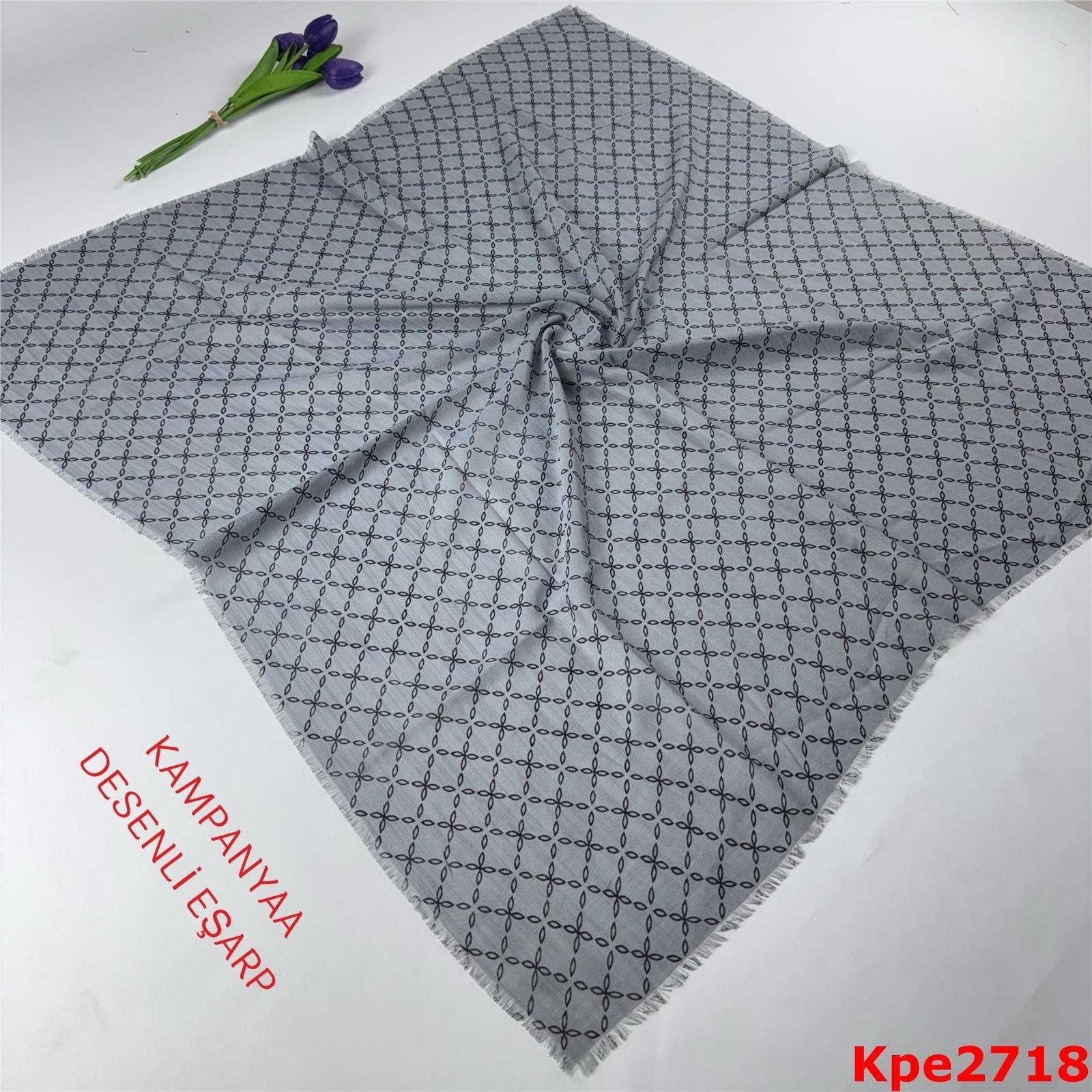ZH-046 Kampanya Desenli Eşarp