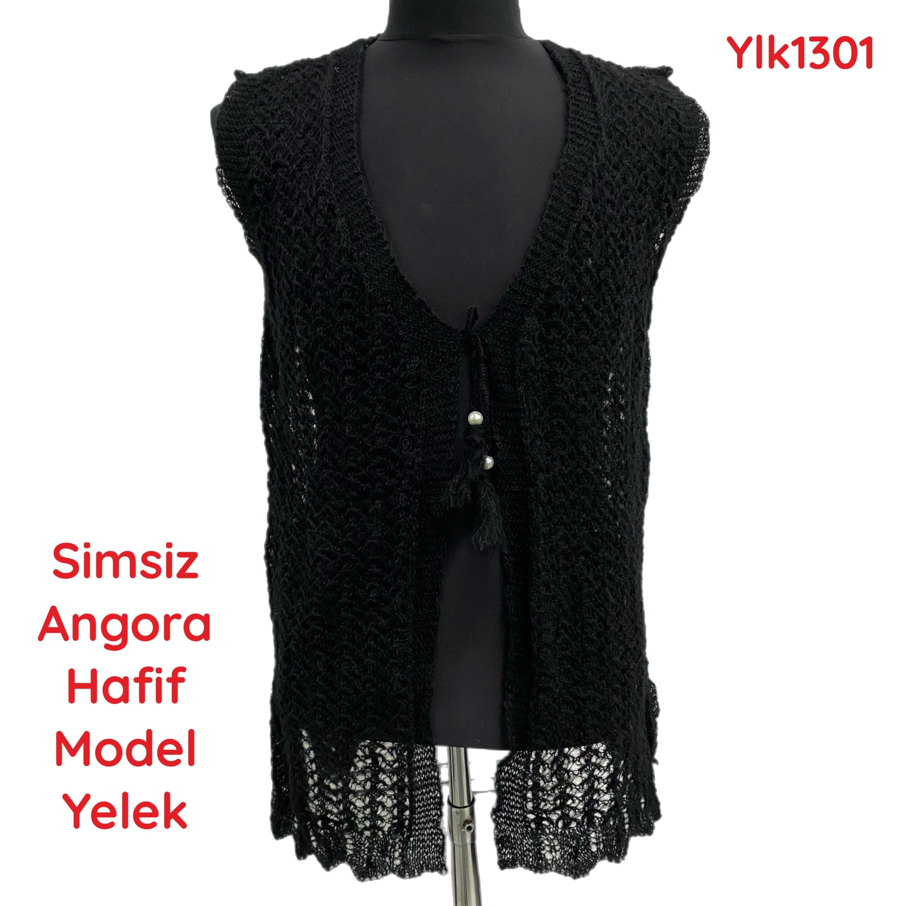 Z-008 Simsiz Angora Hafif Model Yelek