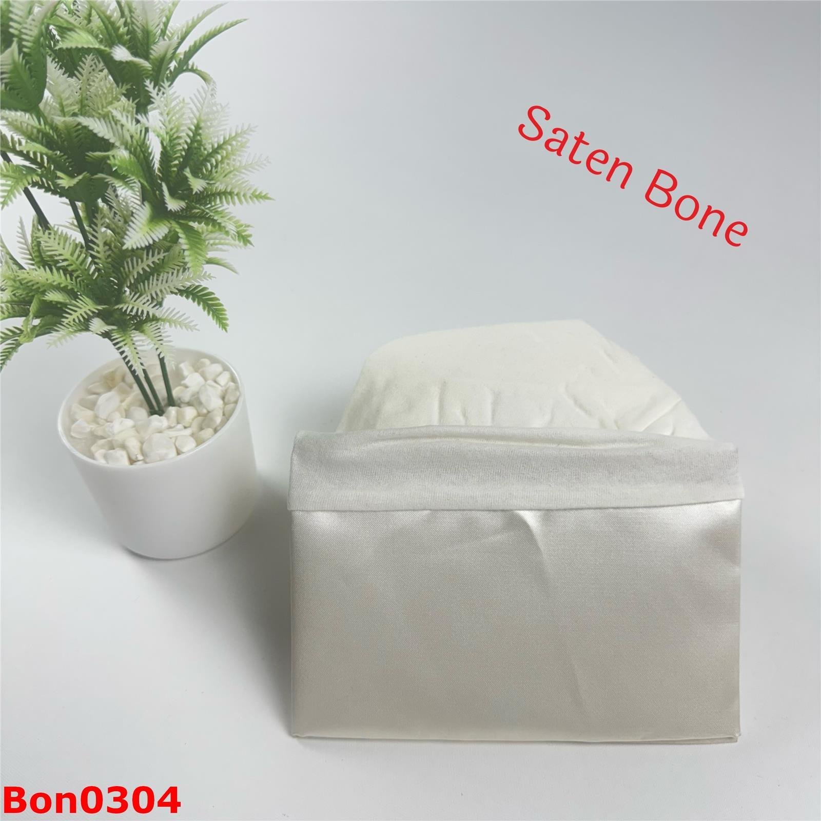 A-901 Bağlamalı Saten Bone