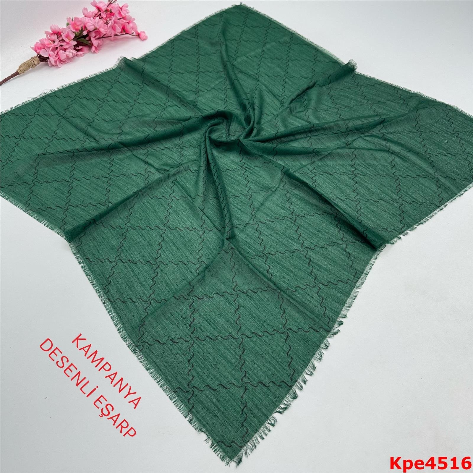 ZK-068 Kampanya Desenli Eşarp