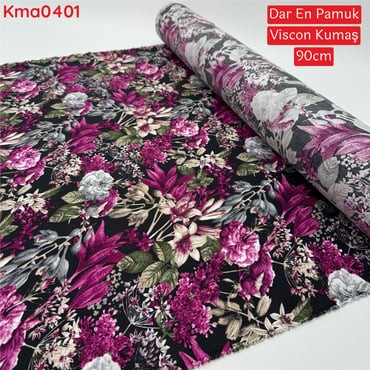 ZO-079 Dar En Pamuk Viscon Kumaş 90cm