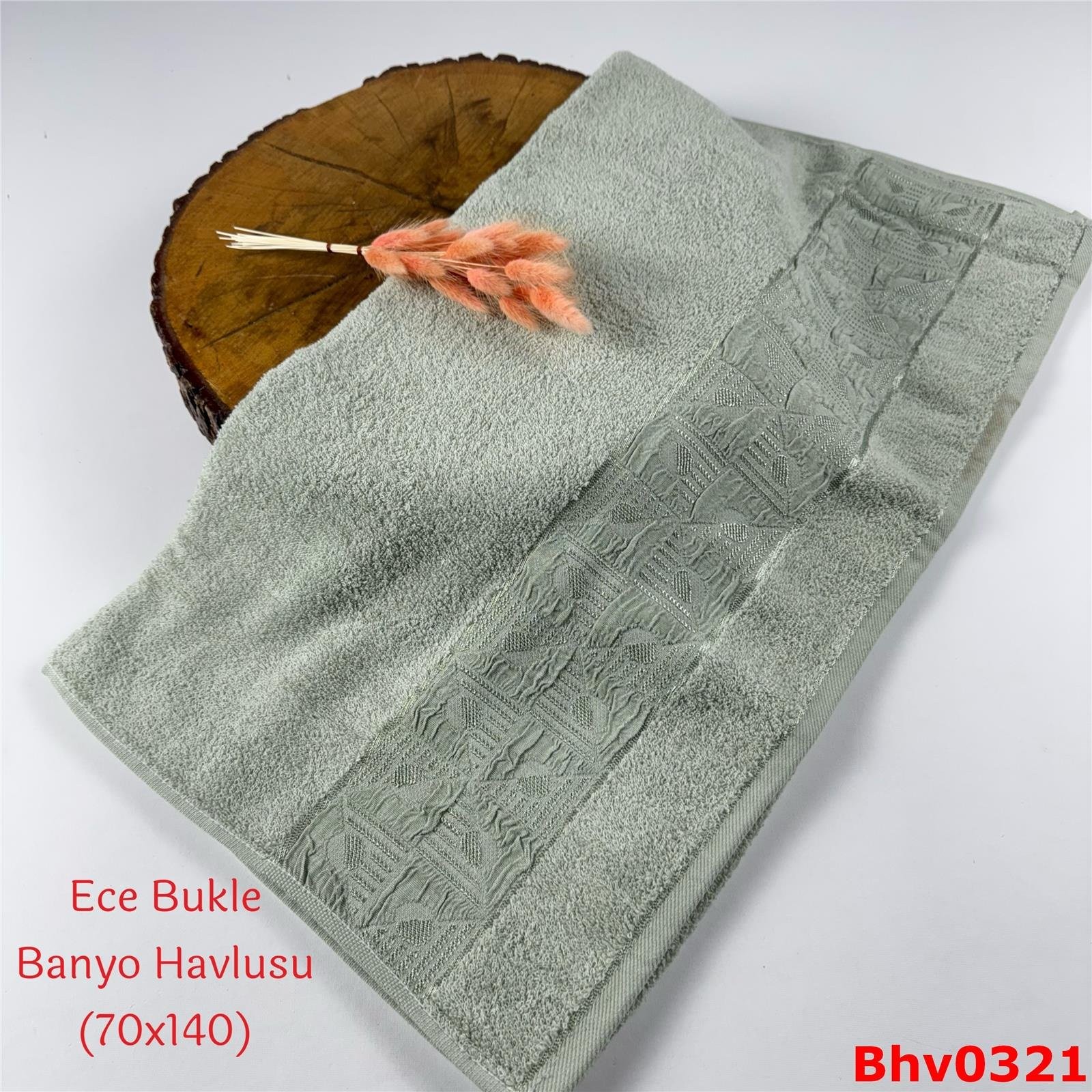 J-091 70*140 Ece Bukle Banyo Havlusu