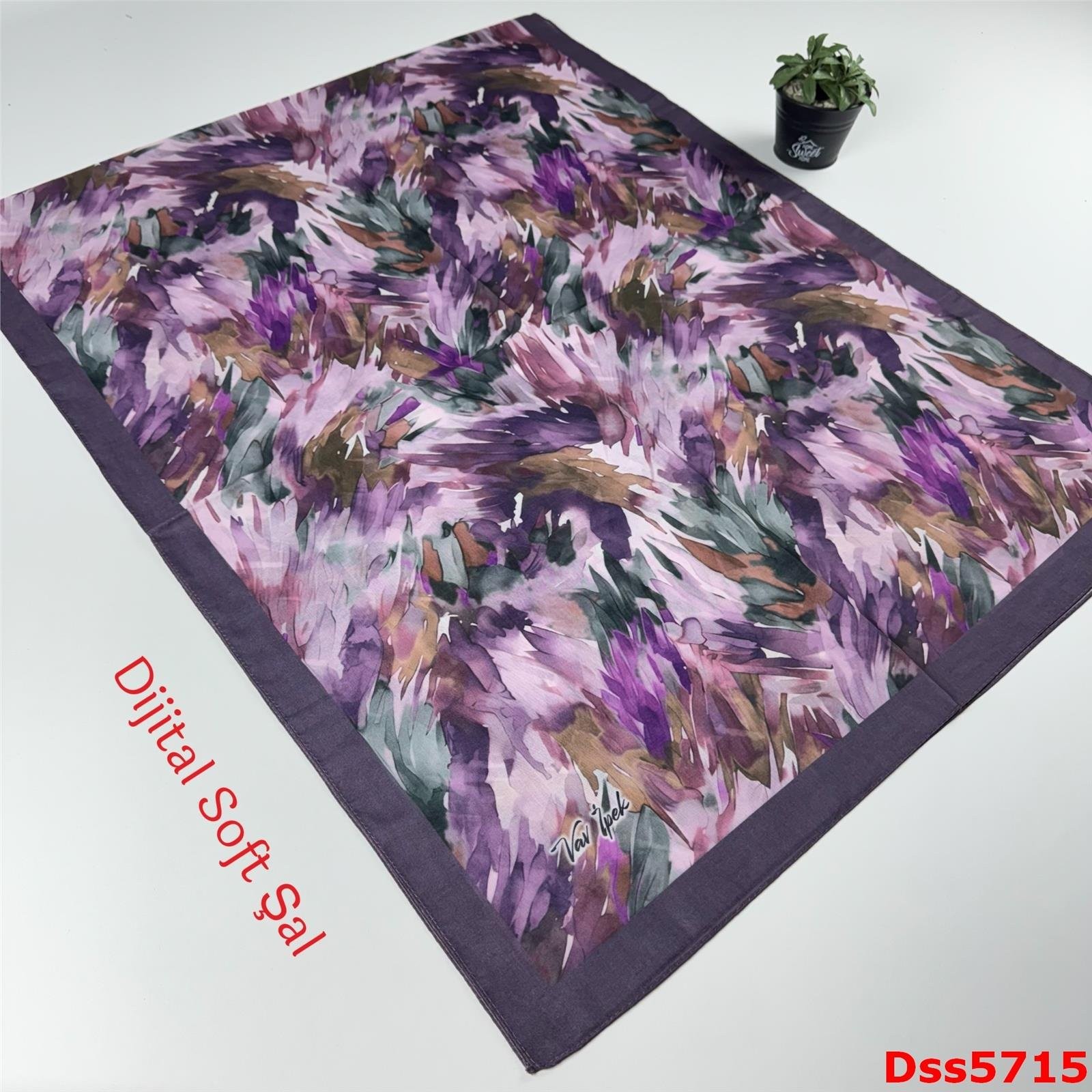 ZB-017 Dijital Soft Şal