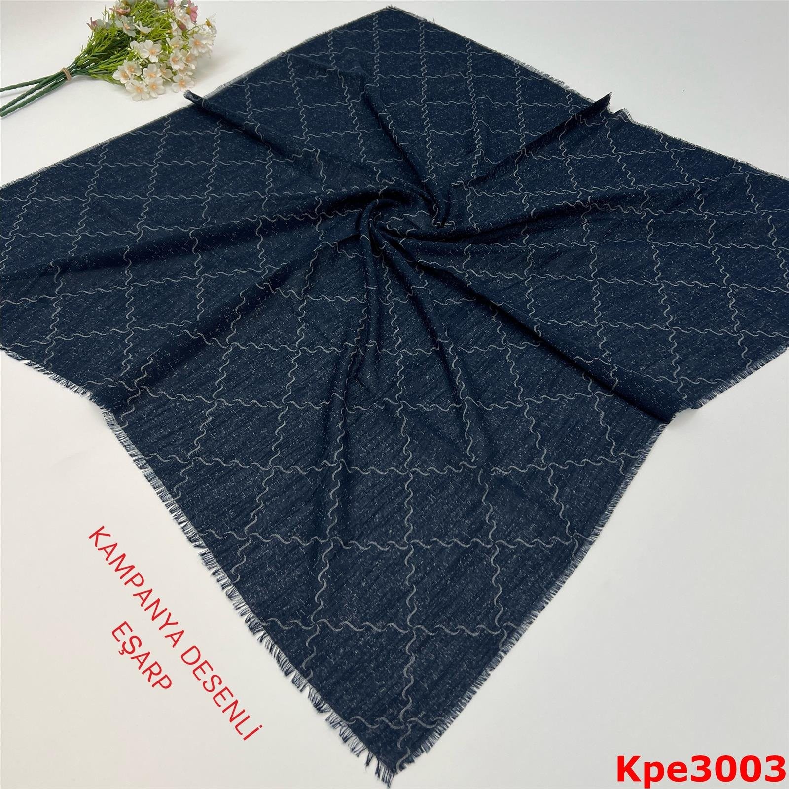 ZK-081 Kampanya Desenli Eşarp