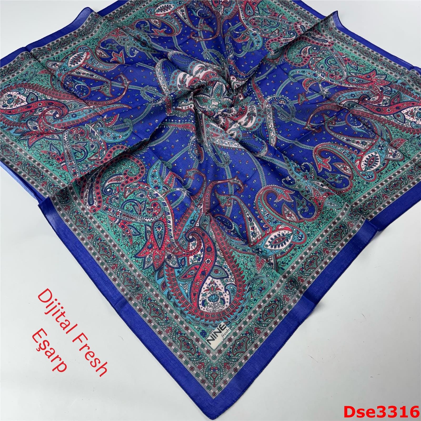 P-075 Dijital Fresh Eşarp