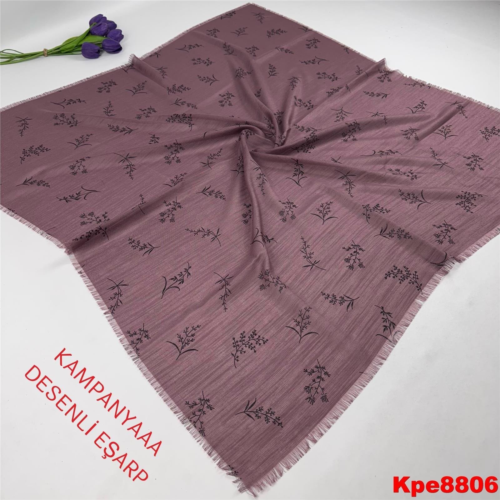 A-0377 Kampanya Desenli Eşarp