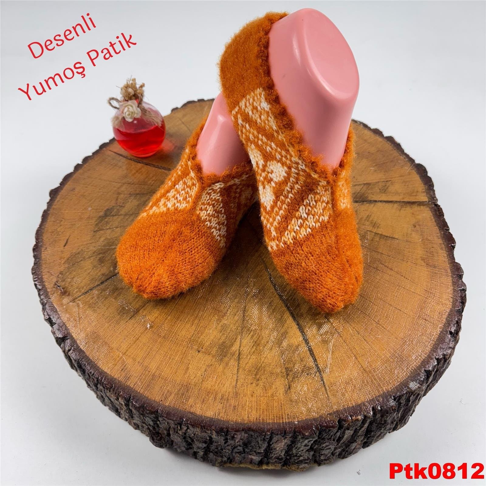 D-036 Desenli Yumoş Patik