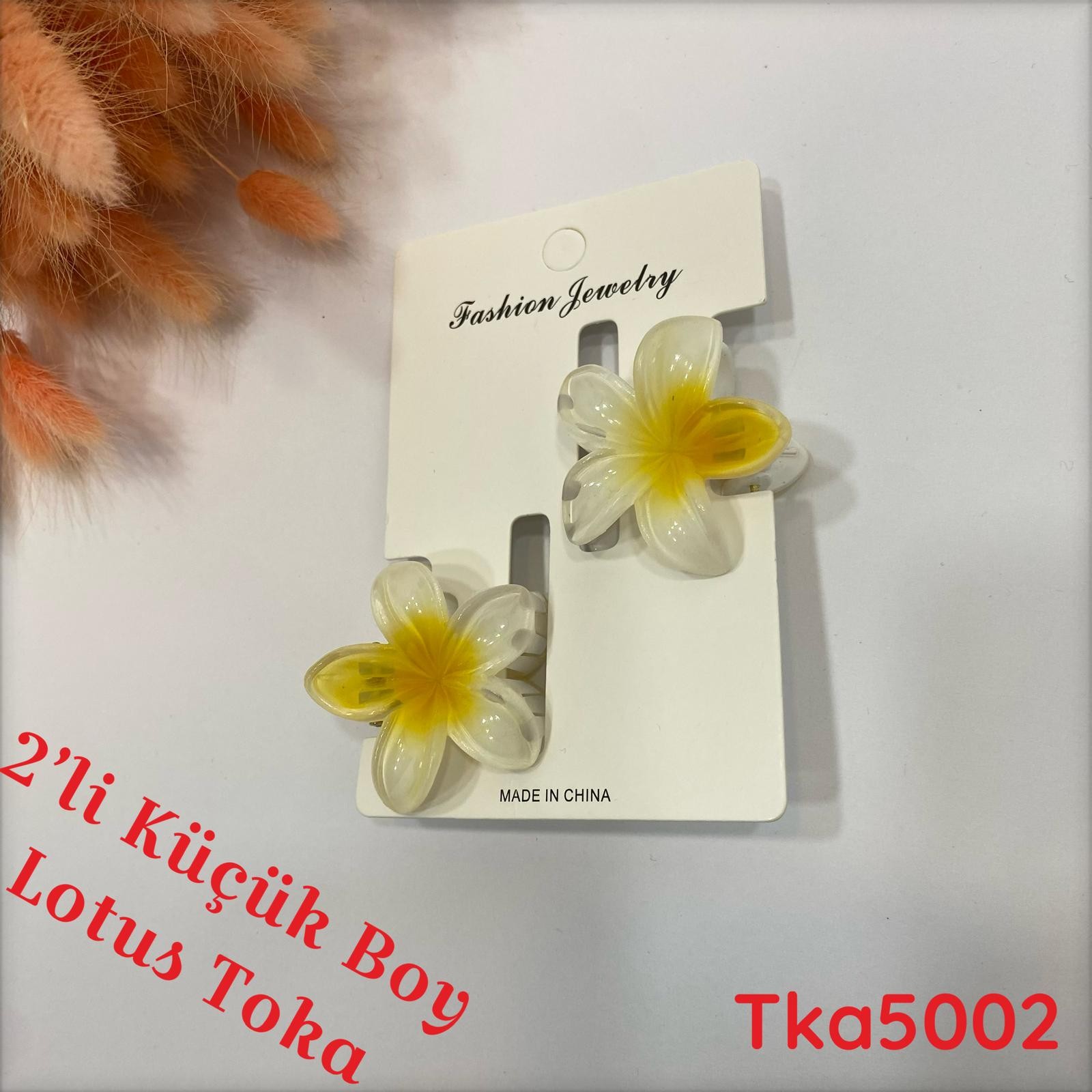 UD-137  2'li Küçük Boy Lotus Toka