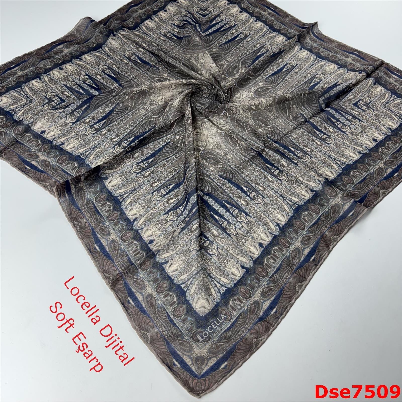 P-025 Locella El Dikişli Soft Eşarp